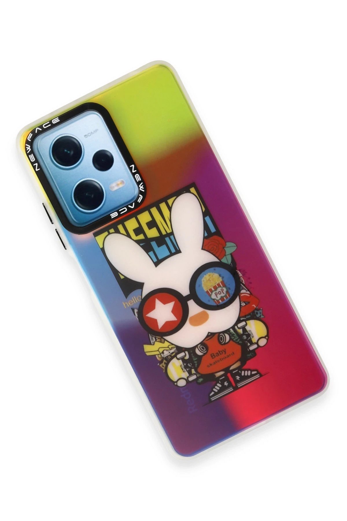 Newface Xiaomi Redmi Note 12 4G Kılıf Estoril Desenli Kapak - Estoril - 10