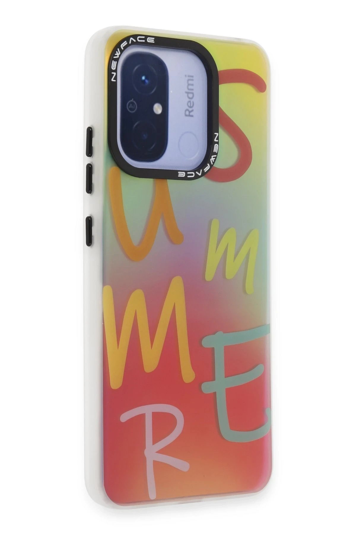 Newface Xiaomi Redmi 12C Kılıf Estoril Desenli Kapak - Estoril - 3