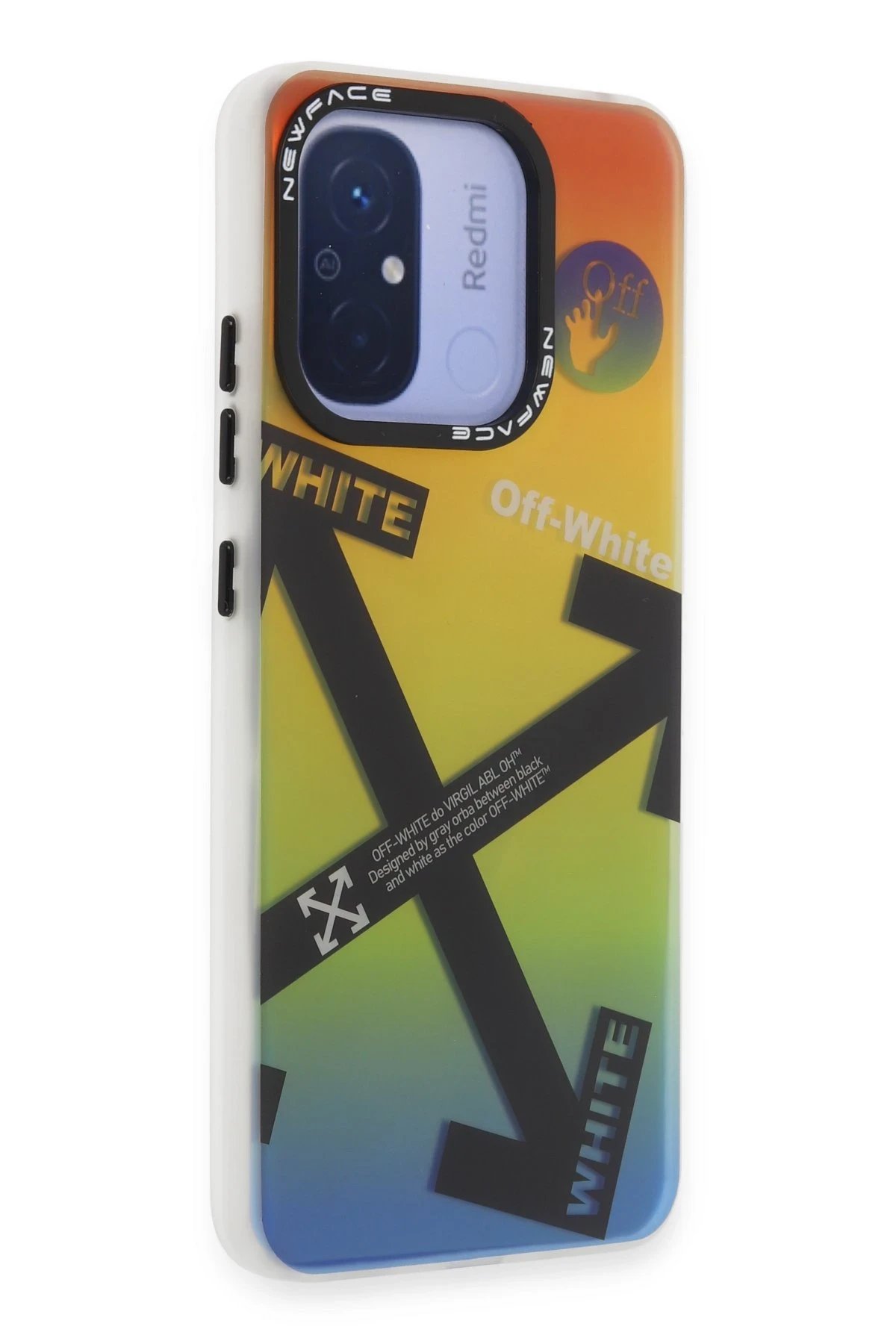 Newface Xiaomi Redmi 12C Kılıf Estoril Desenli Kapak - Estoril - 5