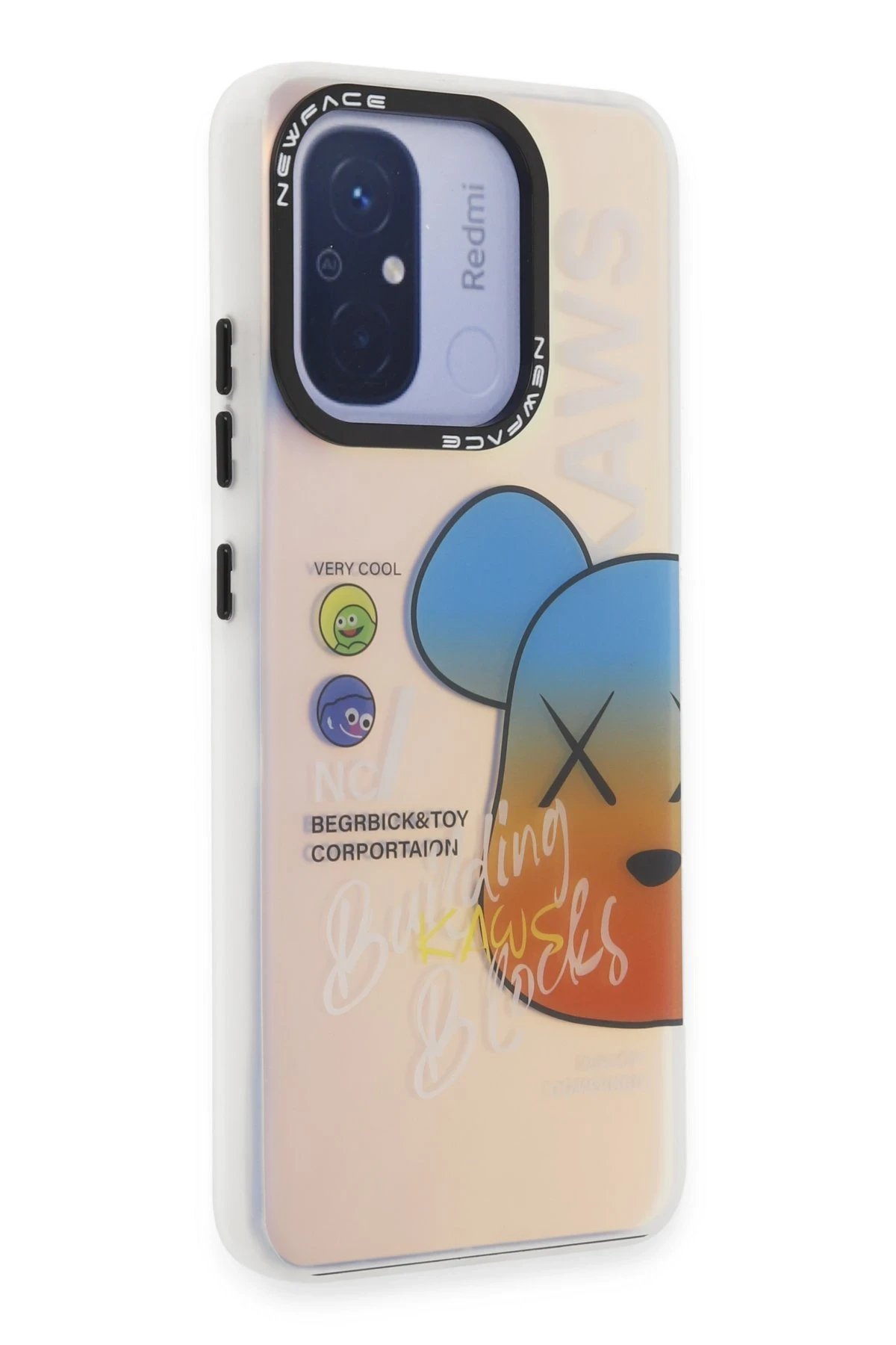 Newface Xiaomi Redmi 12C Kılıf Estoril Desenli Kapak - Estoril - 6