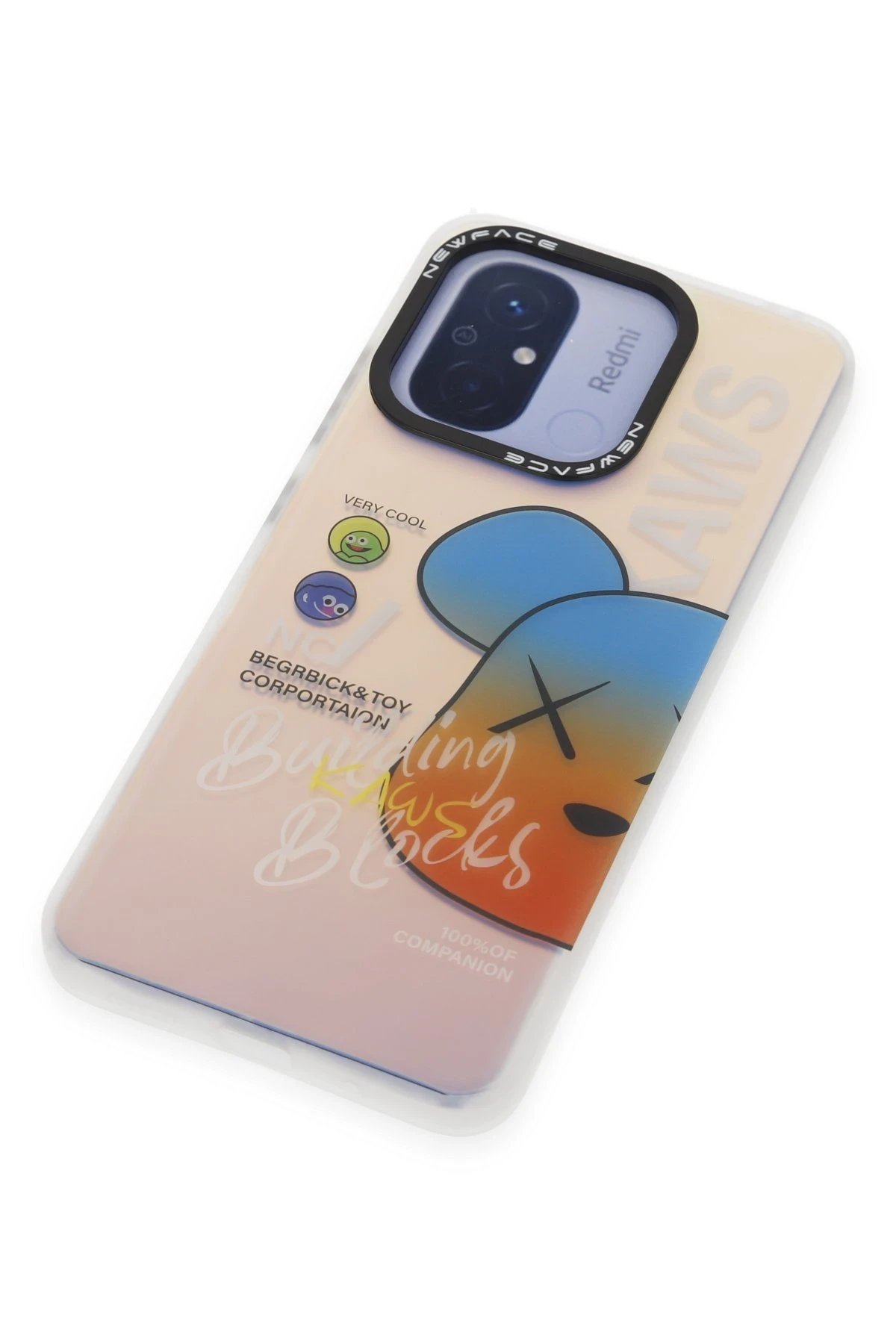 Newface Xiaomi Redmi 12C Kılıf Estoril Desenli Kapak - Estoril - 6