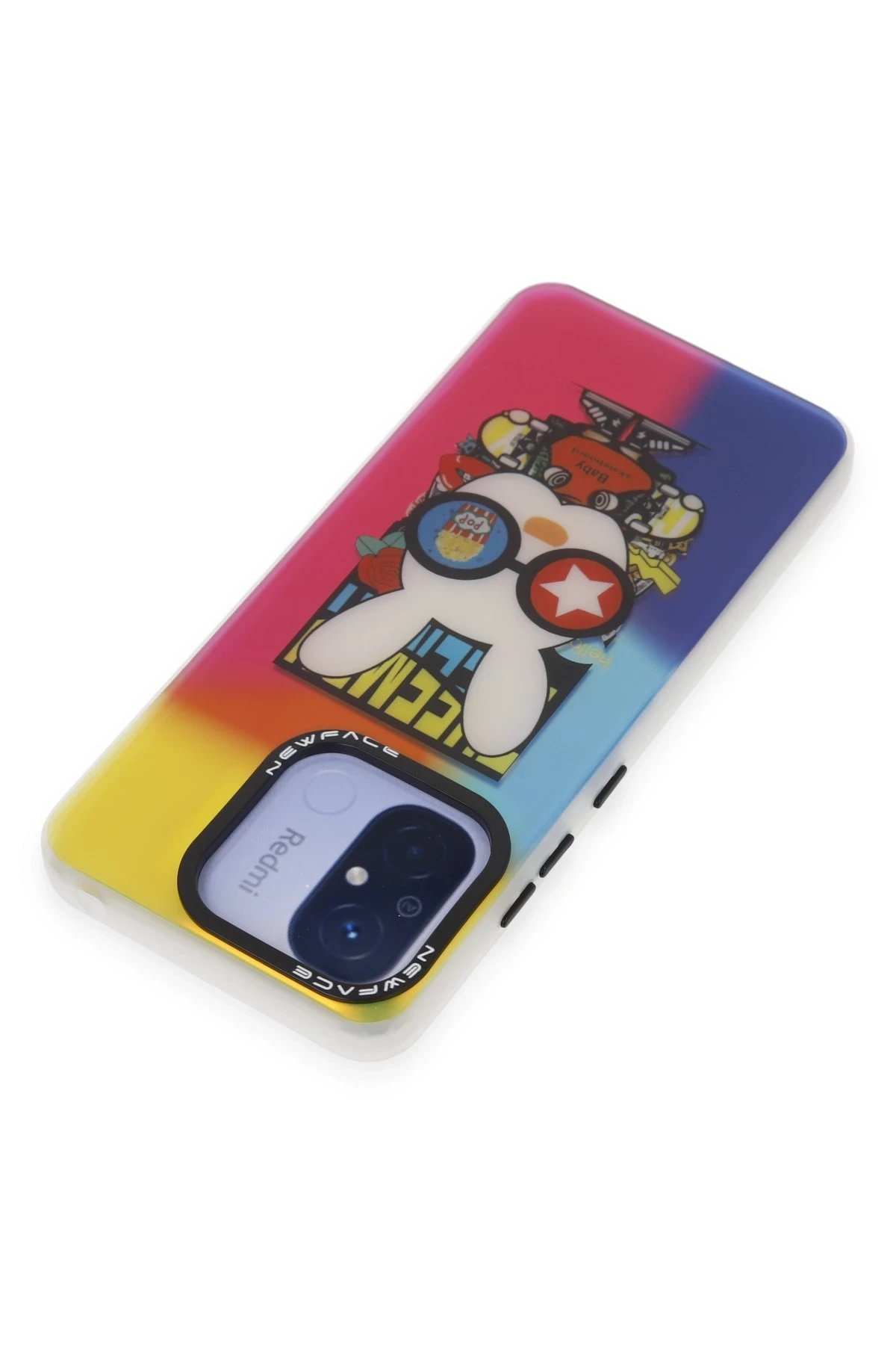 Newface Xiaomi Redmi 12C Kılıf Estoril Desenli Kapak - Estoril - 10