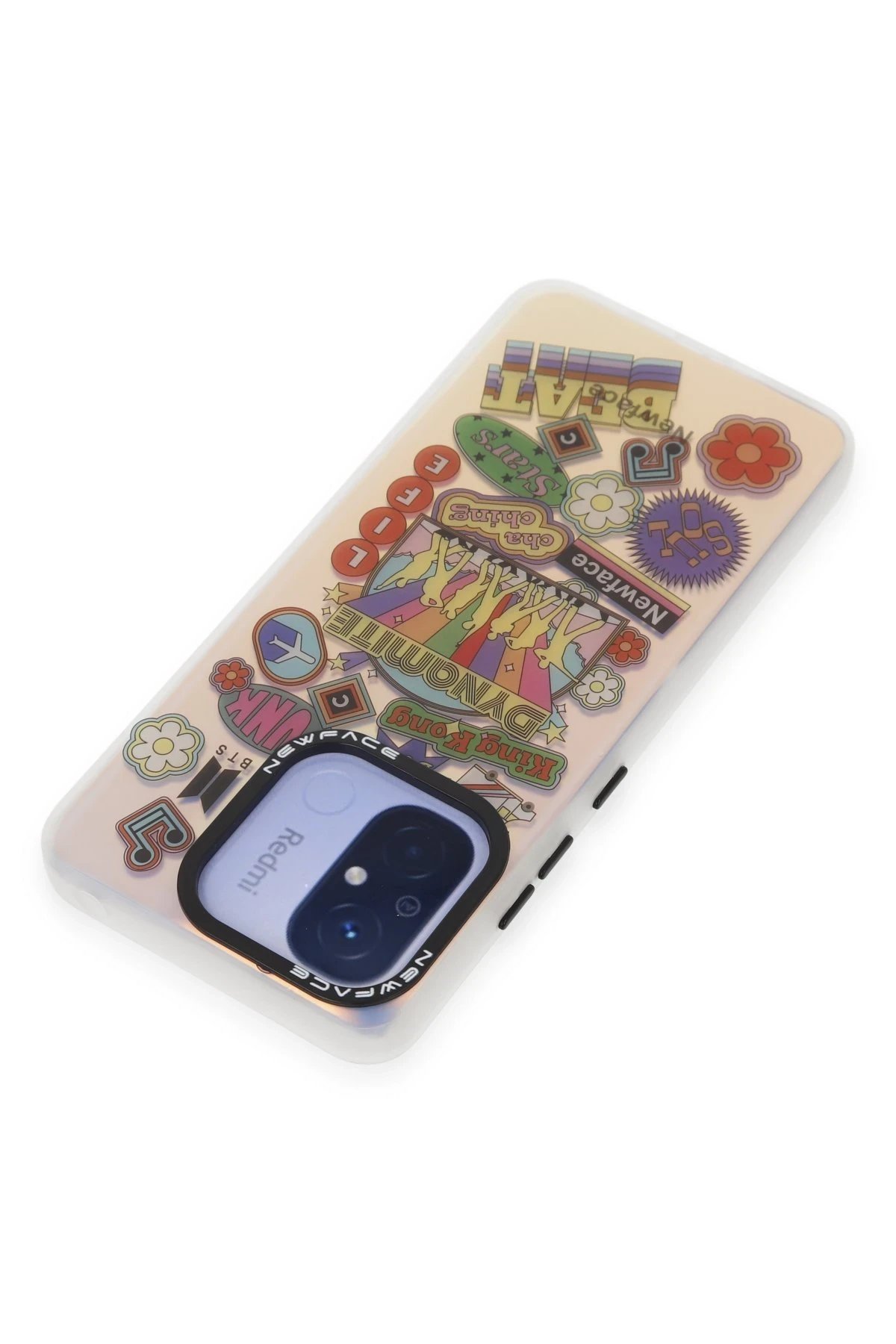 Newface Xiaomi Redmi 12C Kılıf Estoril Desenli Kapak - Estoril - 14