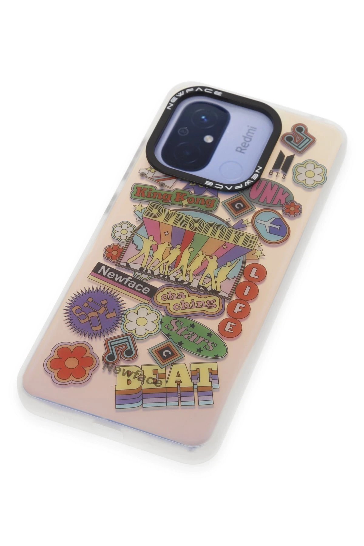 Newface Xiaomi Redmi 12C Kılıf Estoril Desenli Kapak - Estoril - 14