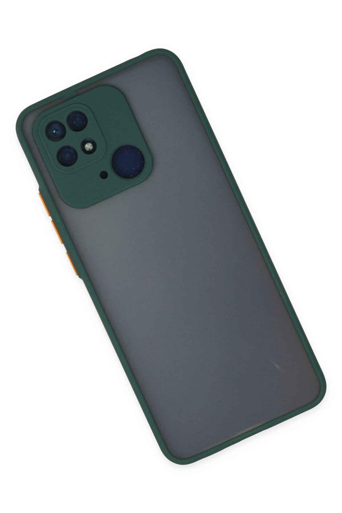 Newface Xiaomi Redmi 10C Kılıf Montreal Silikon Kapak - Yeşil