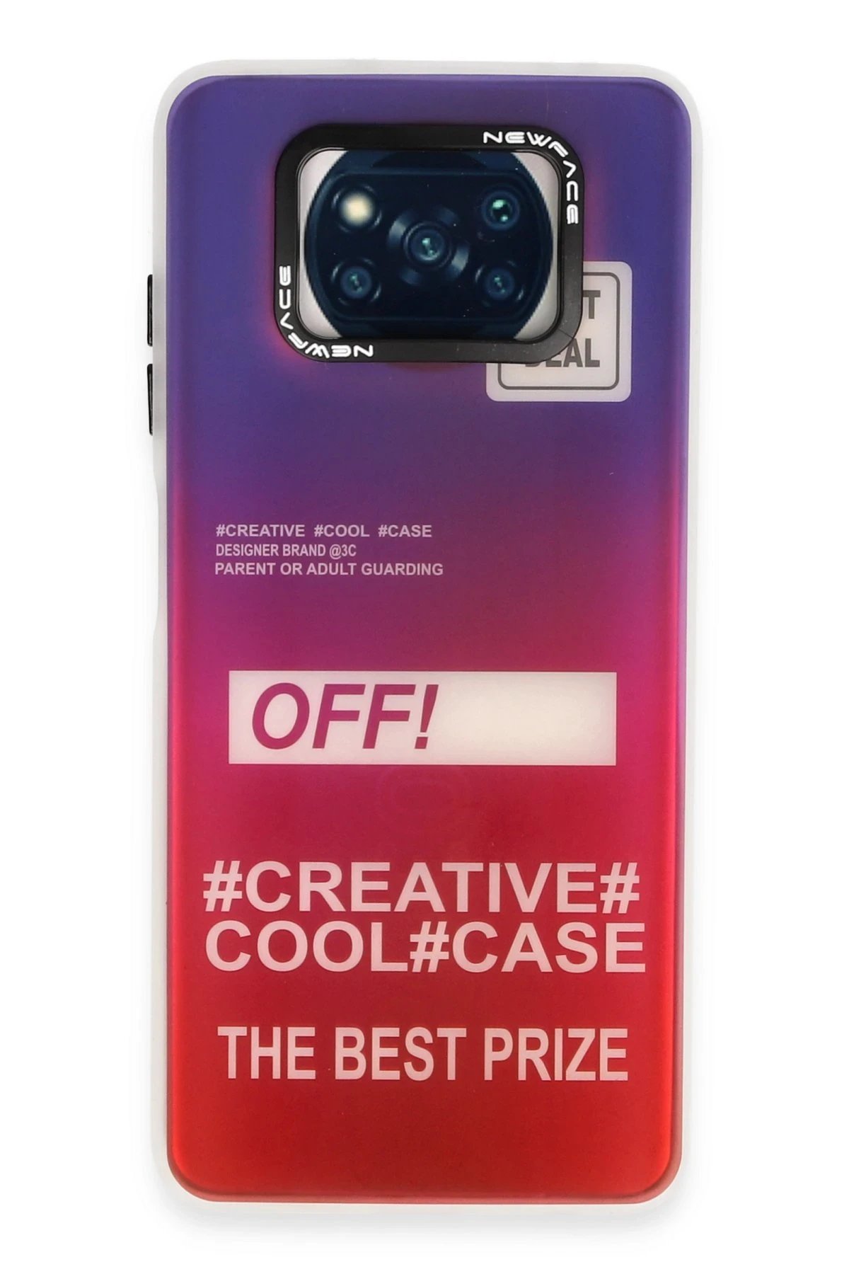 Newface Xiaomi Pocophone X3 Kılıf Estoril Desenli Kapak - Estoril - 9