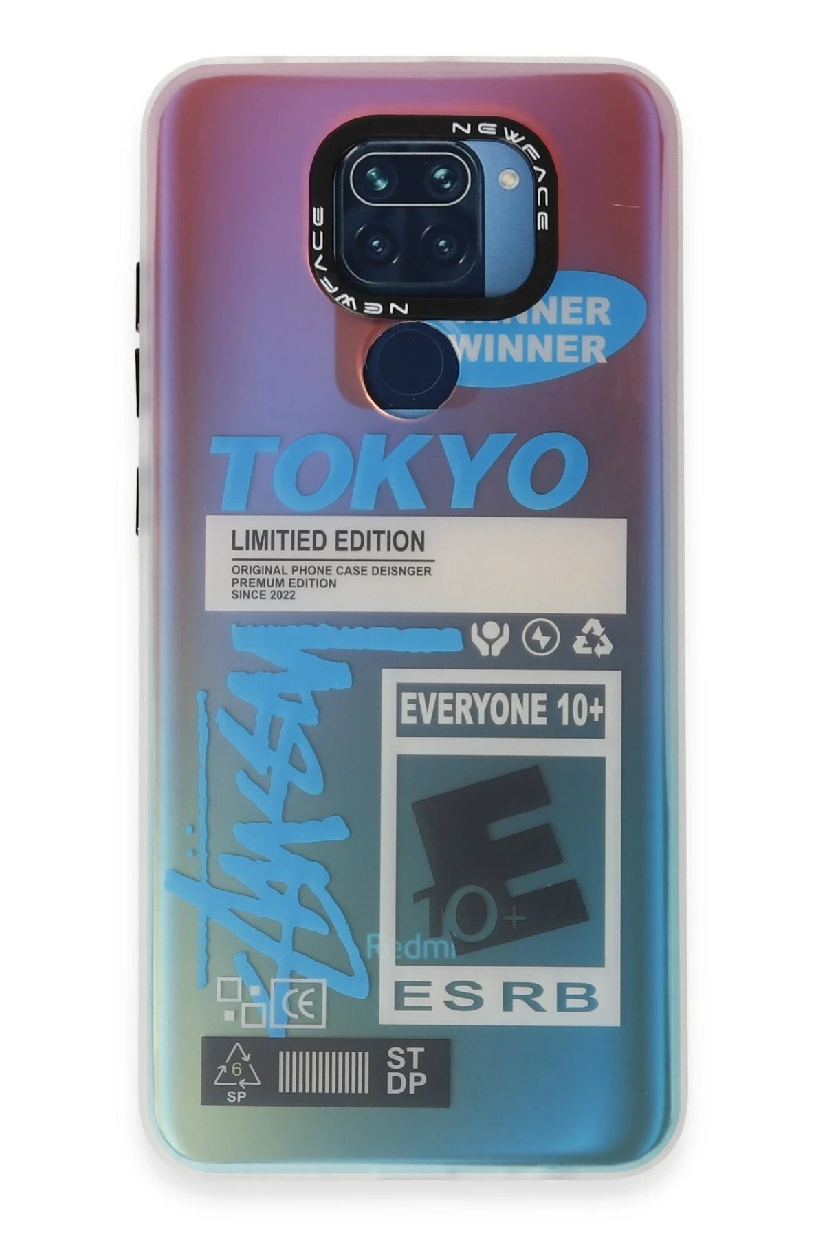 Newface Xiaomi Redmi Note 9 Kılıf Estoril Desenli Kapak - Estoril - 1