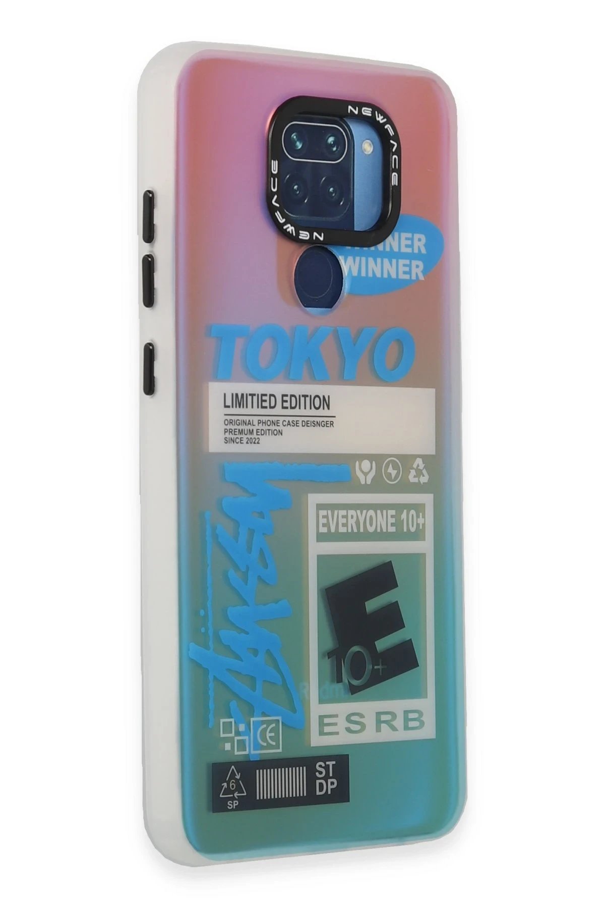 Newface Xiaomi Redmi Note 9 Kılıf Estoril Desenli Kapak - Estoril - 1