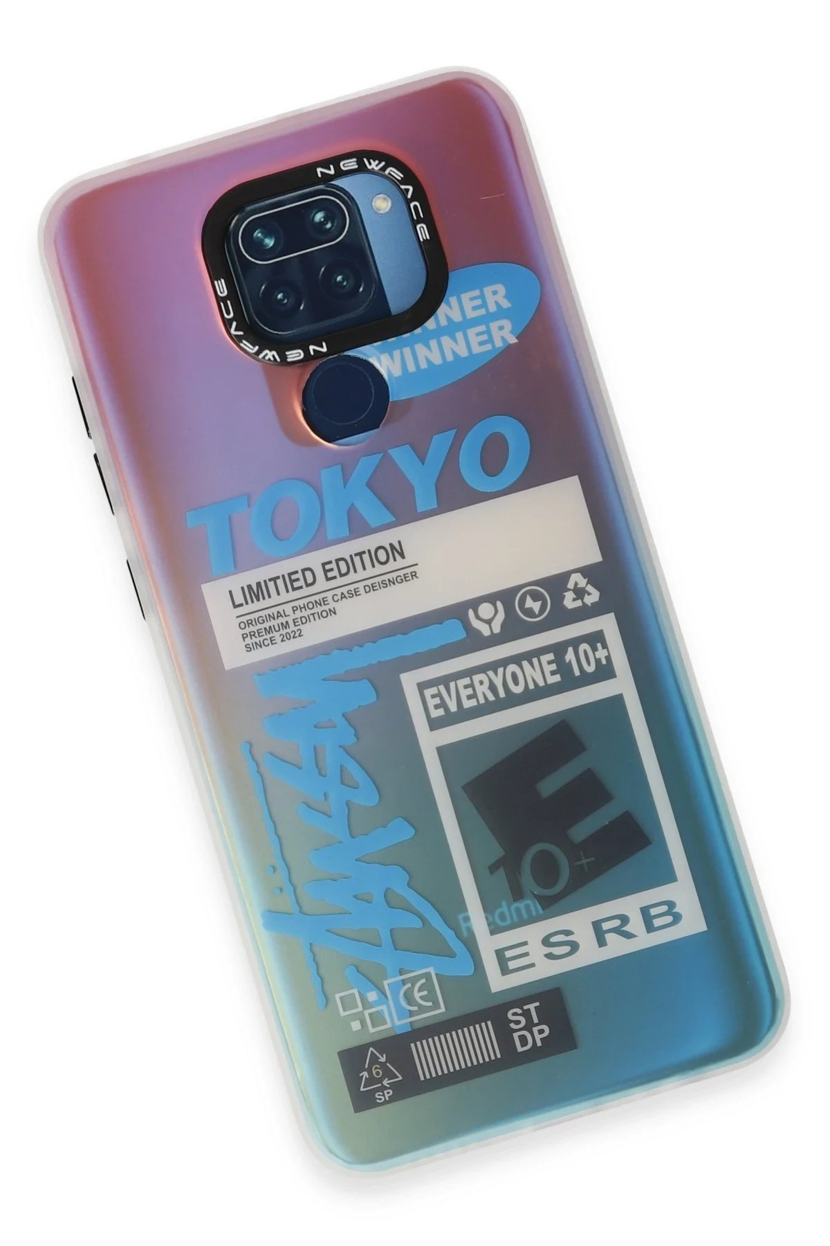 Newface Xiaomi Redmi Note 9 Kılıf Estoril Desenli Kapak - Estoril - 1