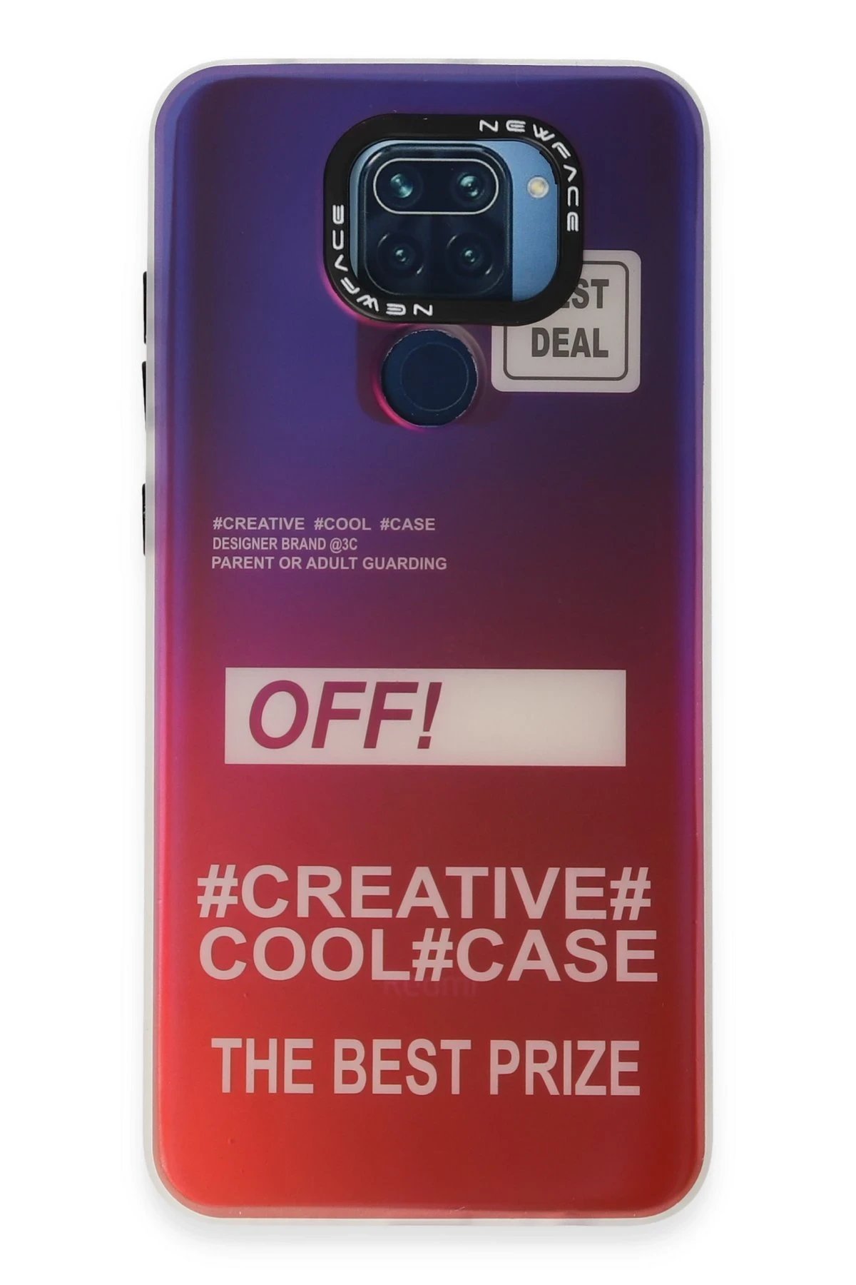 Newface Xiaomi Redmi Note 9 Kılıf Estoril Desenli Kapak - Estoril - 9