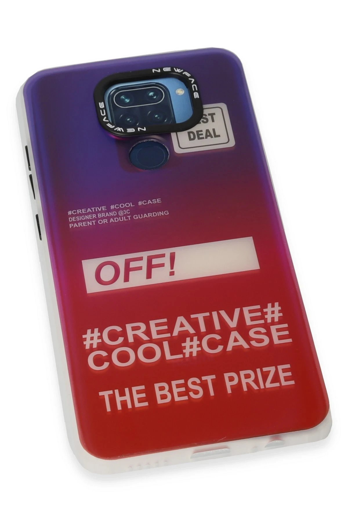 Newface Xiaomi Redmi Note 9 Kılıf Estoril Desenli Kapak - Estoril - 9