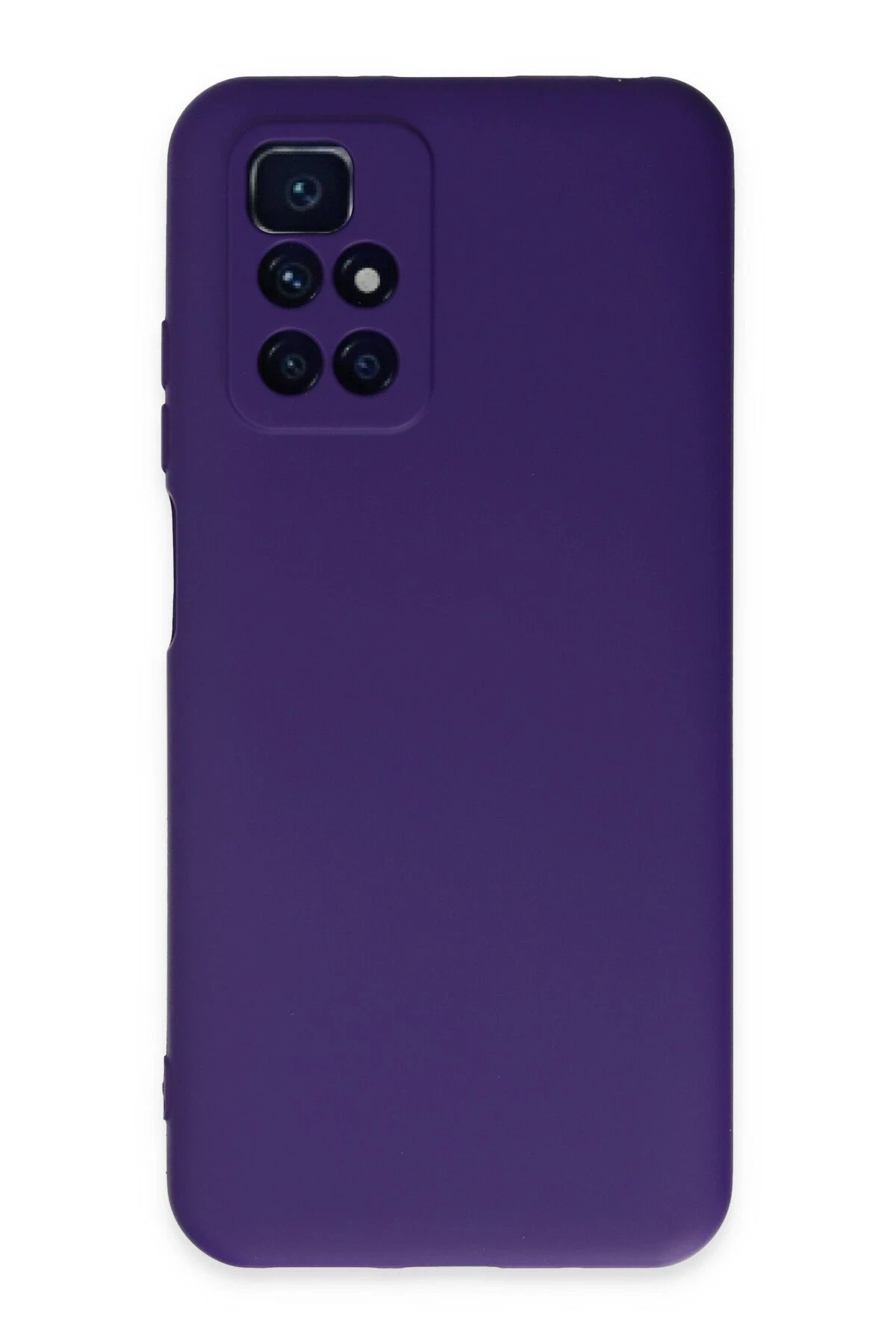 Newface Xiaomi Redmi 10 2022 Kılıf Nano içi Kadife Silikon - Mor