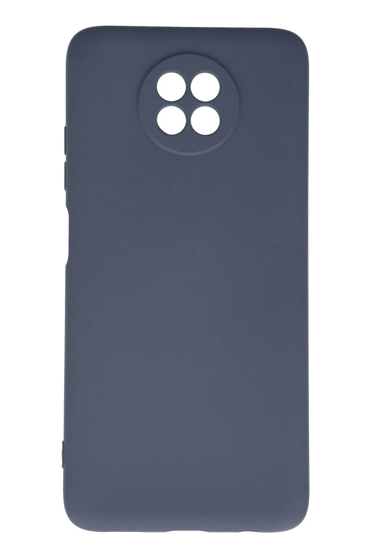 Newface Xiaomi Redmi Note 9 5G Kılıf Nano içi Kadife Silikon - Gri