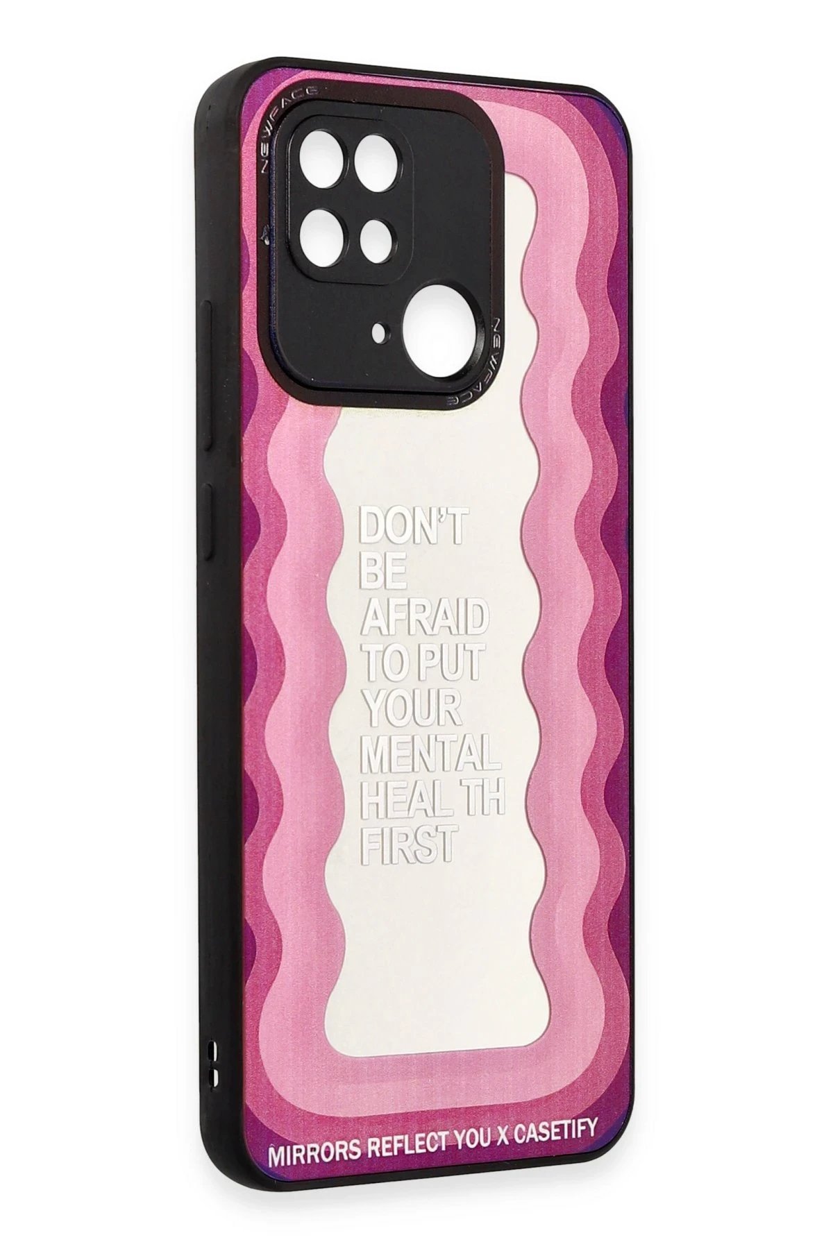 Newface Xiaomi Redmi 10C Kılıf Mirror Desenli Kapak - Mirror - 11