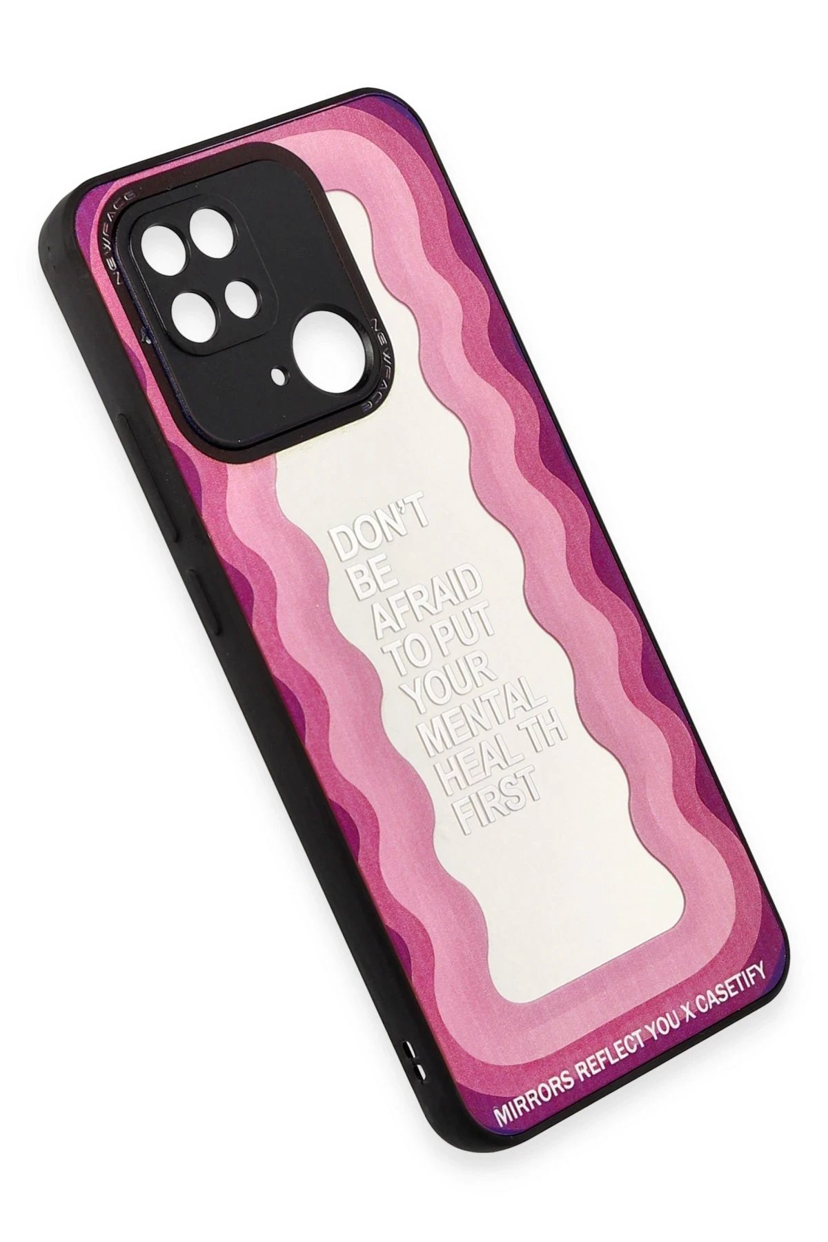 Newface Xiaomi Redmi 10C Kılıf Mirror Desenli Kapak - Mirror - 11