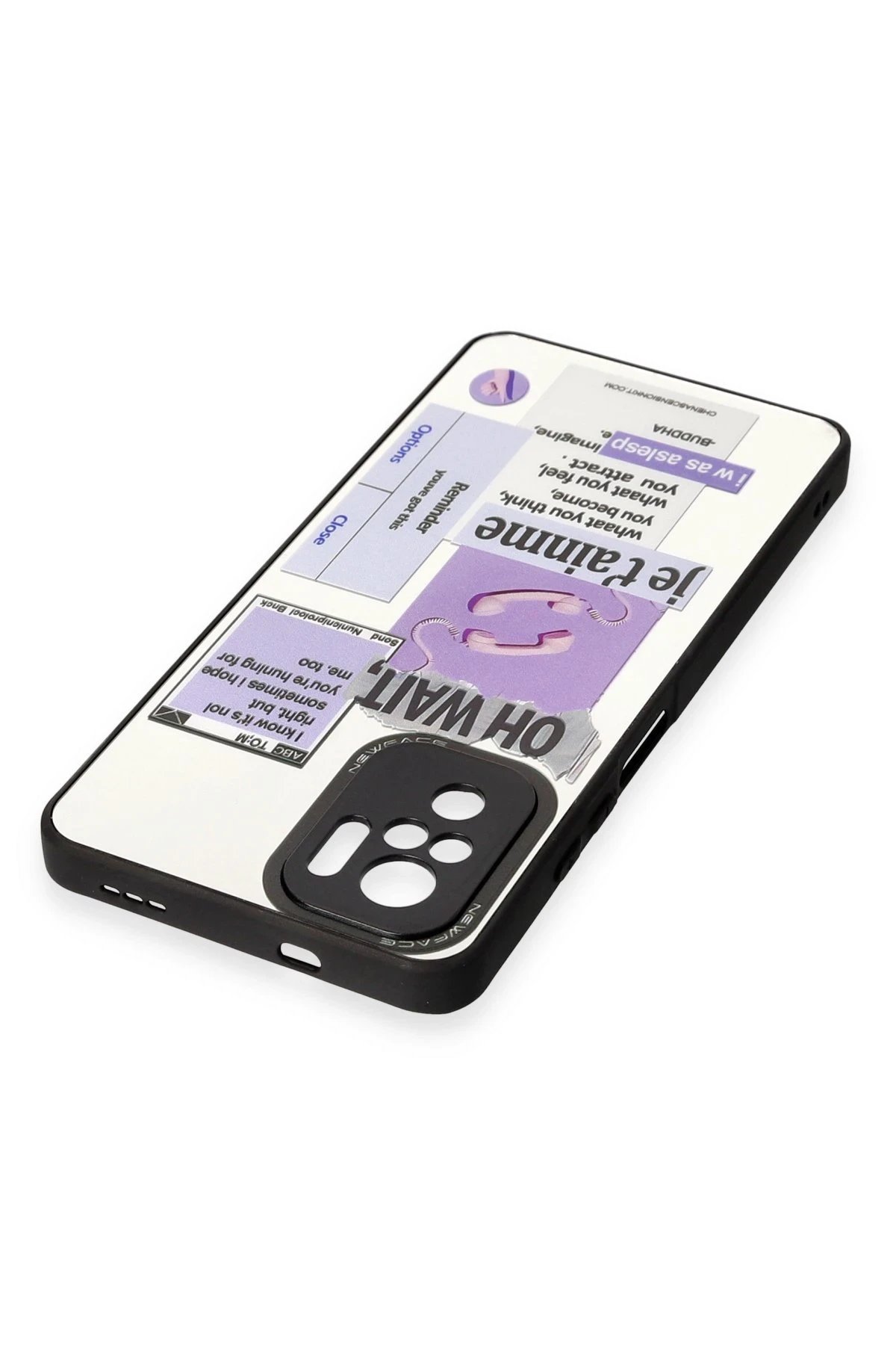 Newface Xiaomi Redmi Note 10 Kılıf Mirror Desenli Kapak - Mirror - 4