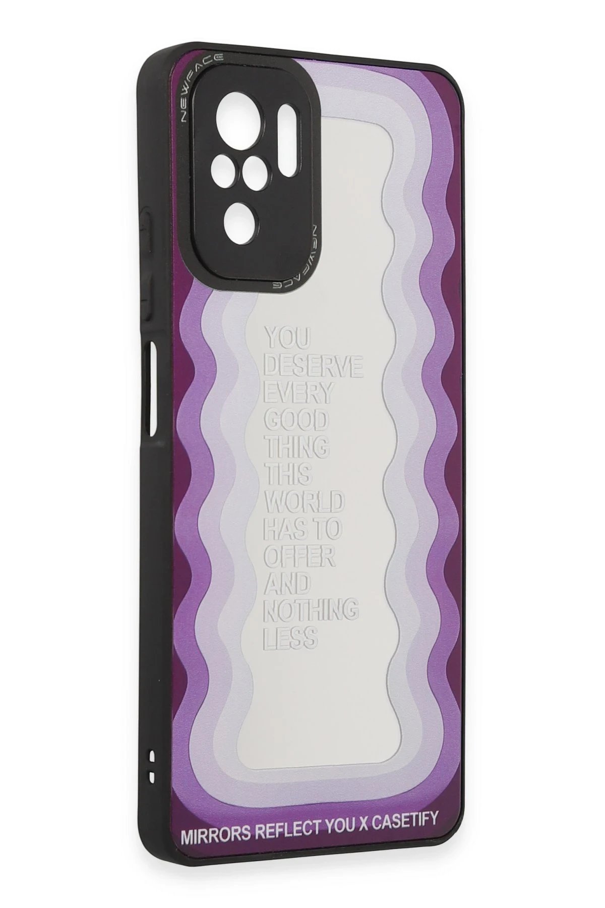 Newface Xiaomi Redmi Note 10 Kılıf Mirror Desenli Kapak - Mirror - 5