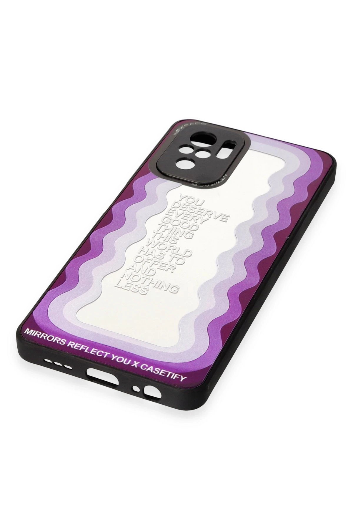 Newface Xiaomi Redmi Note 10 Kılıf Mirror Desenli Kapak - Mirror - 5