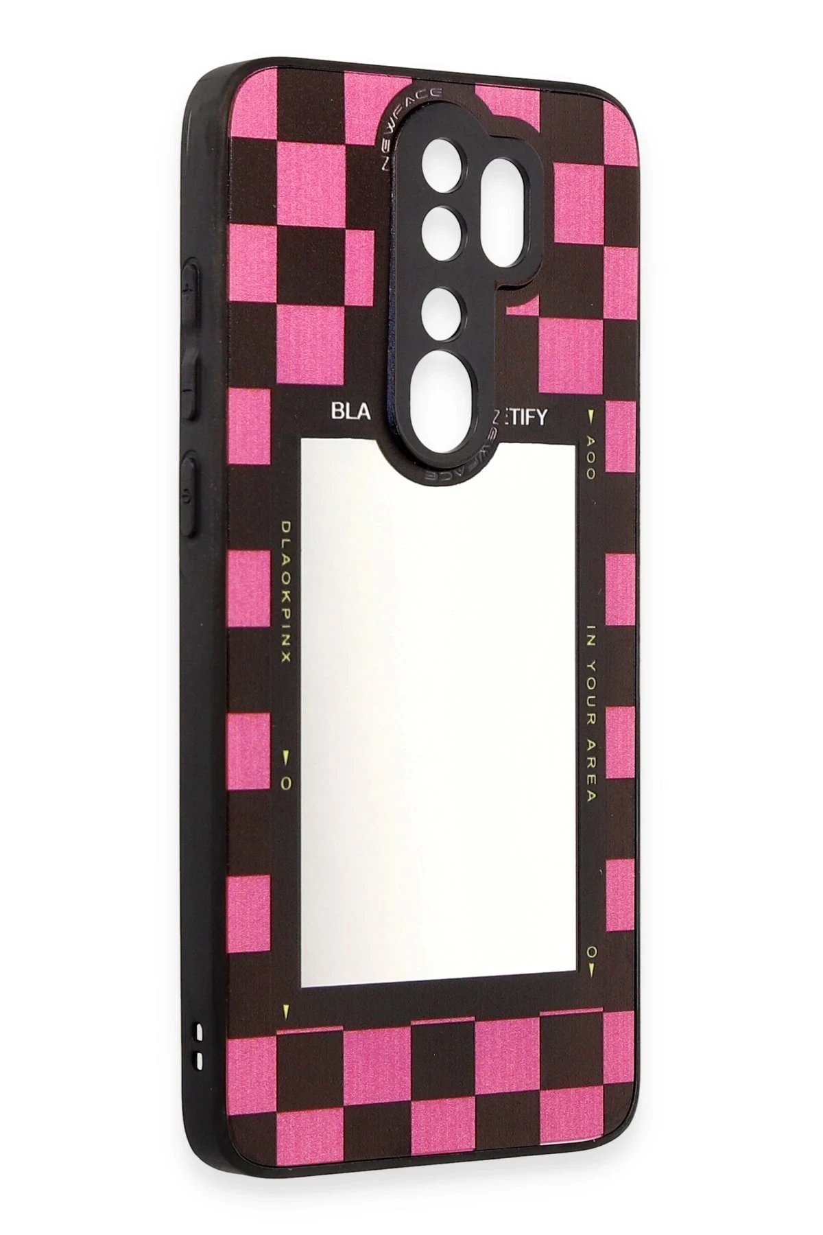 Newface Xiaomi Redmi Note 8 Pro Kılıf Mirror Desenli Kapak - Mirror - 8