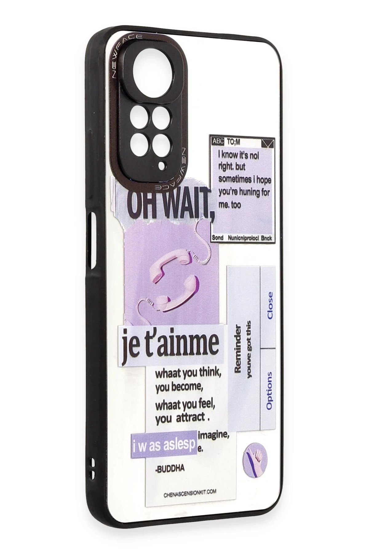 Newface Xiaomi Redmi Note 11 Kılıf Mirror Desenli Kapak - Mirror - 4