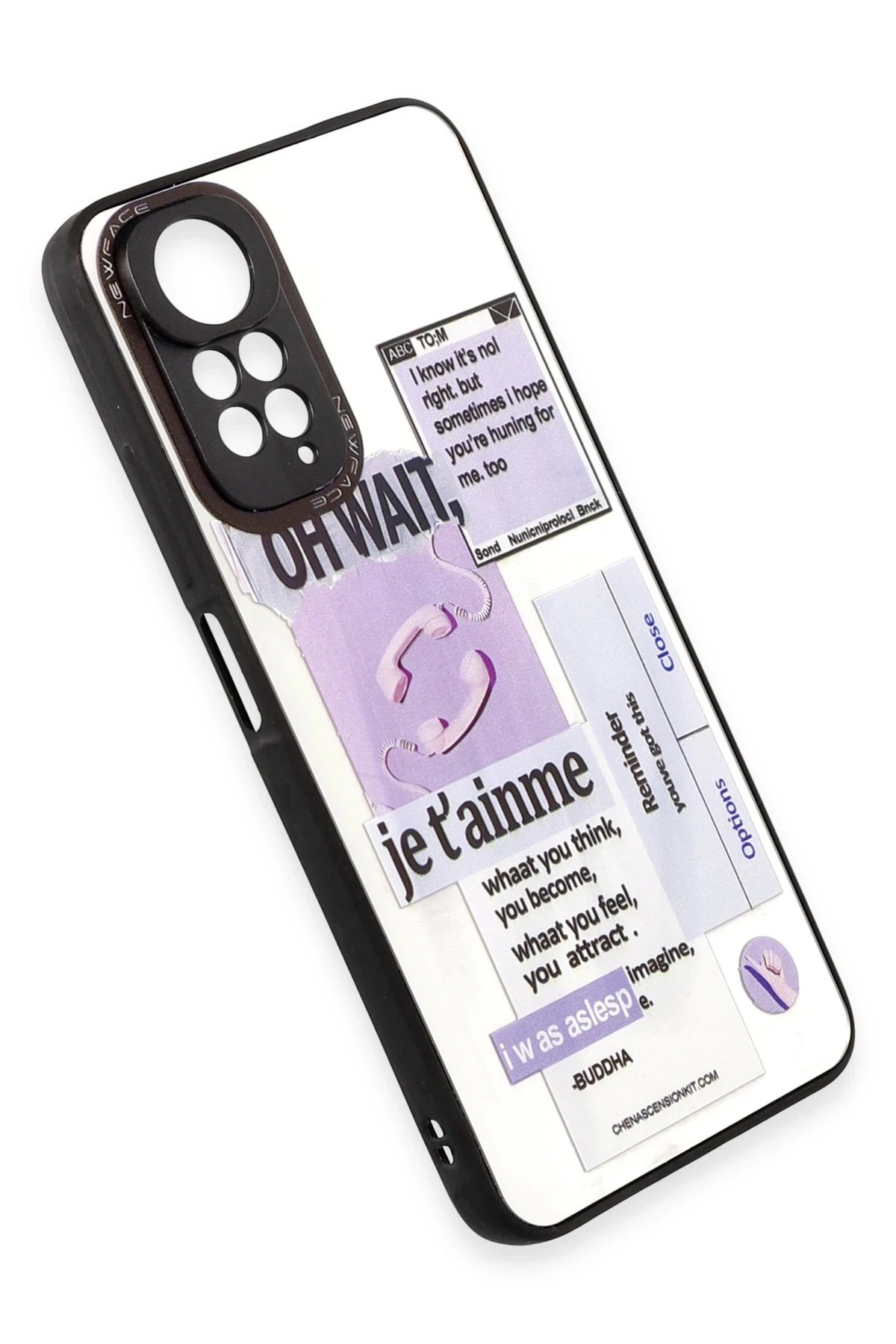 Newface Xiaomi Redmi Note 11 Kılıf Mirror Desenli Kapak - Mirror - 4