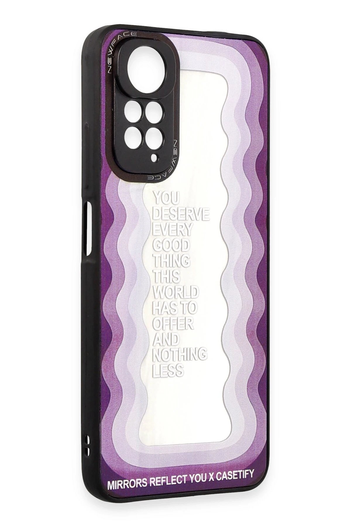 Newface Xiaomi Redmi Note 11 Kılıf Mirror Desenli Kapak - Mirror - 5