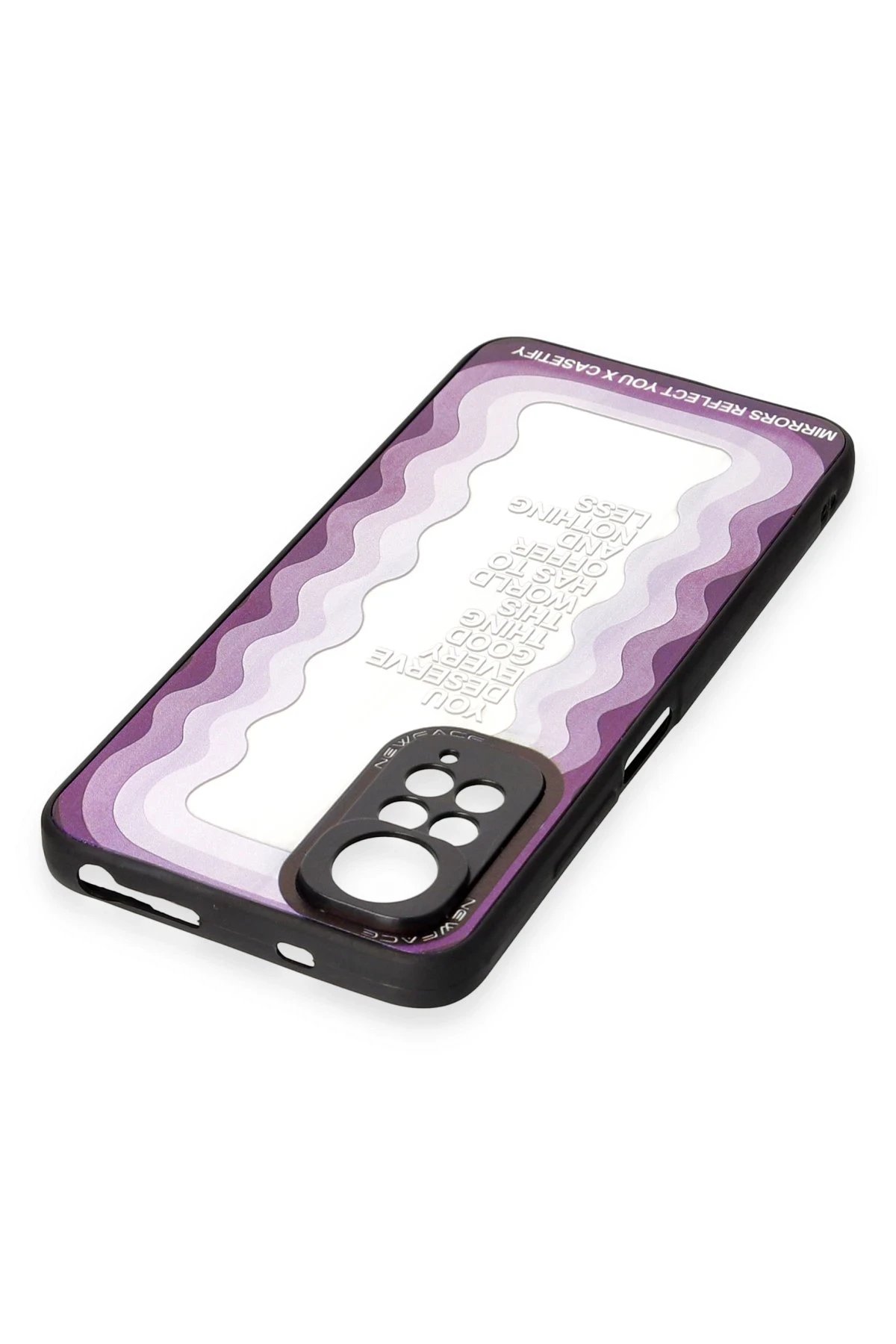 Newface Xiaomi Redmi Note 11 Kılıf Mirror Desenli Kapak - Mirror - 5