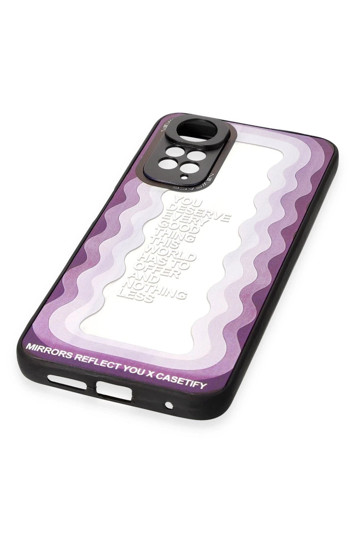 Newface Xiaomi Redmi Note 11 Kılıf Mirror Desenli Kapak - Mirror - 5