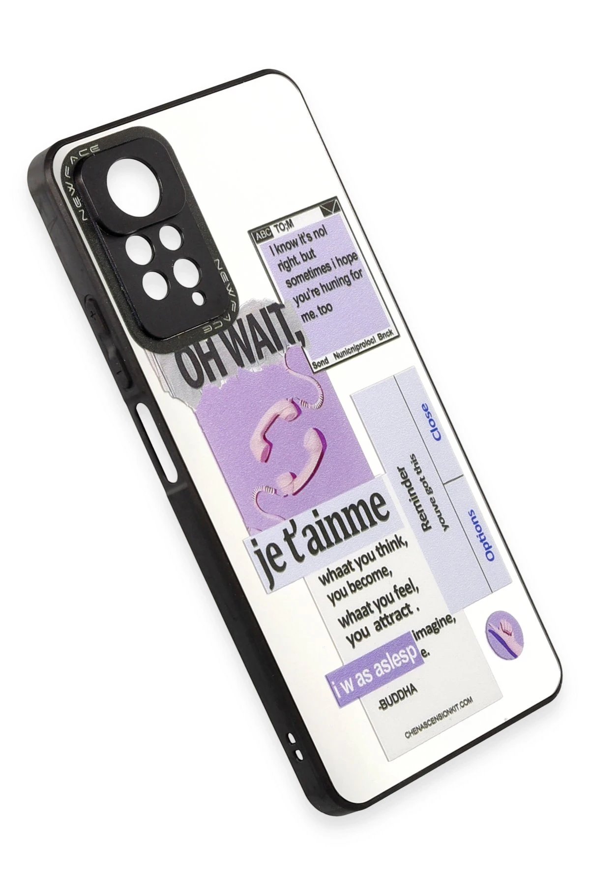 Newface Xiaomi Redmi Note 11 Pro Kılıf Mirror Desenli Kapak - Mirror - 4