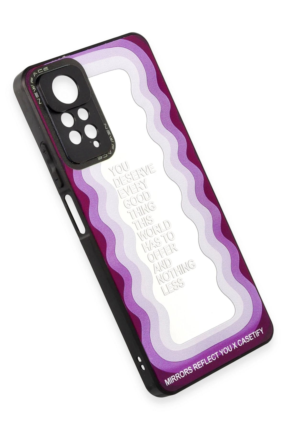 Newface Xiaomi Redmi Note 11 Pro Kılıf Mirror Desenli Kapak - Mirror - 5