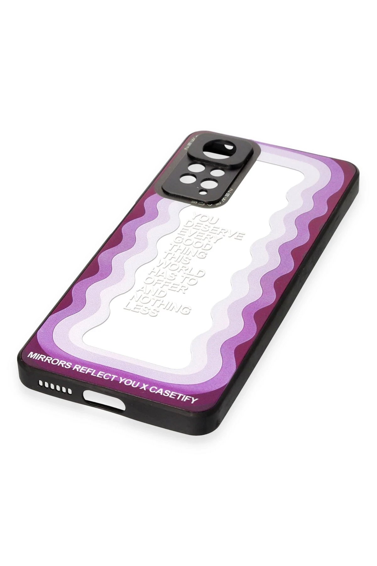 Newface Xiaomi Redmi Note 11 Pro Kılıf Mirror Desenli Kapak - Mirror - 5