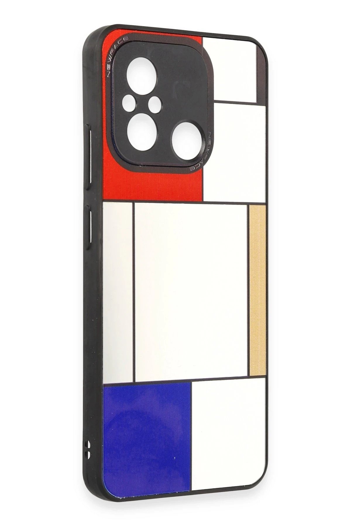 Newface Xiaomi Redmi 12C Kılıf Mirror Desenli Kapak - Mirror - 9