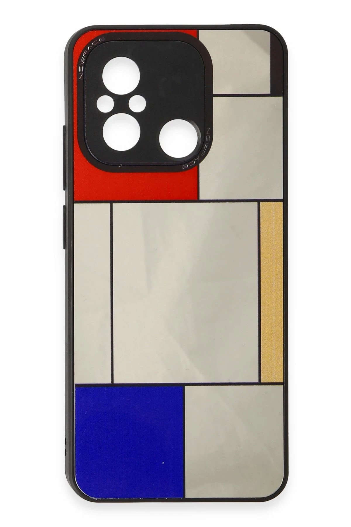 Newface Xiaomi Redmi 12C Kılıf Mirror Desenli Kapak - Mirror - 9