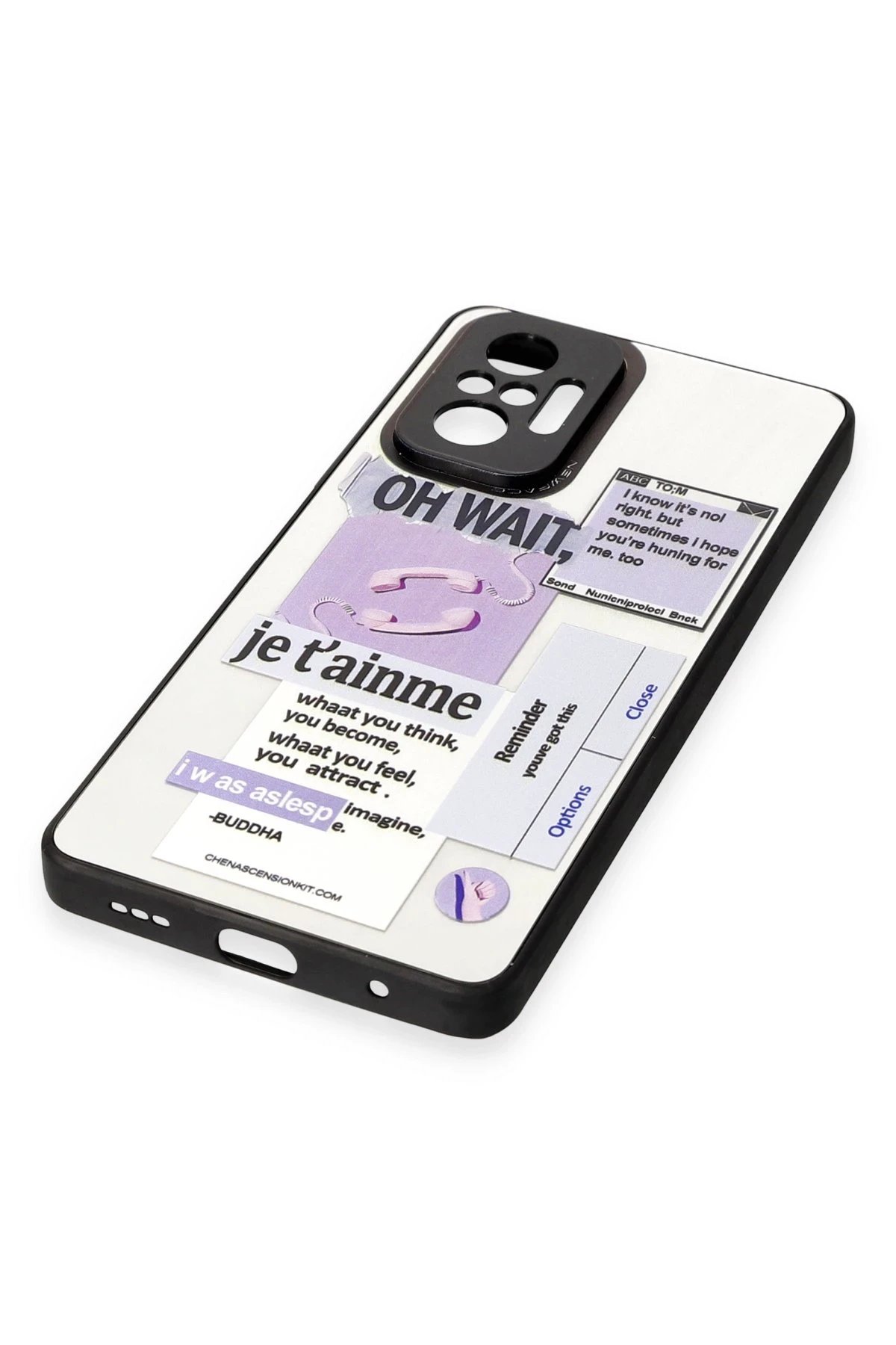 Newface Xiaomi Redmi Note 10 Pro Kılıf Mirror Desenli Kapak - Mirror - 4