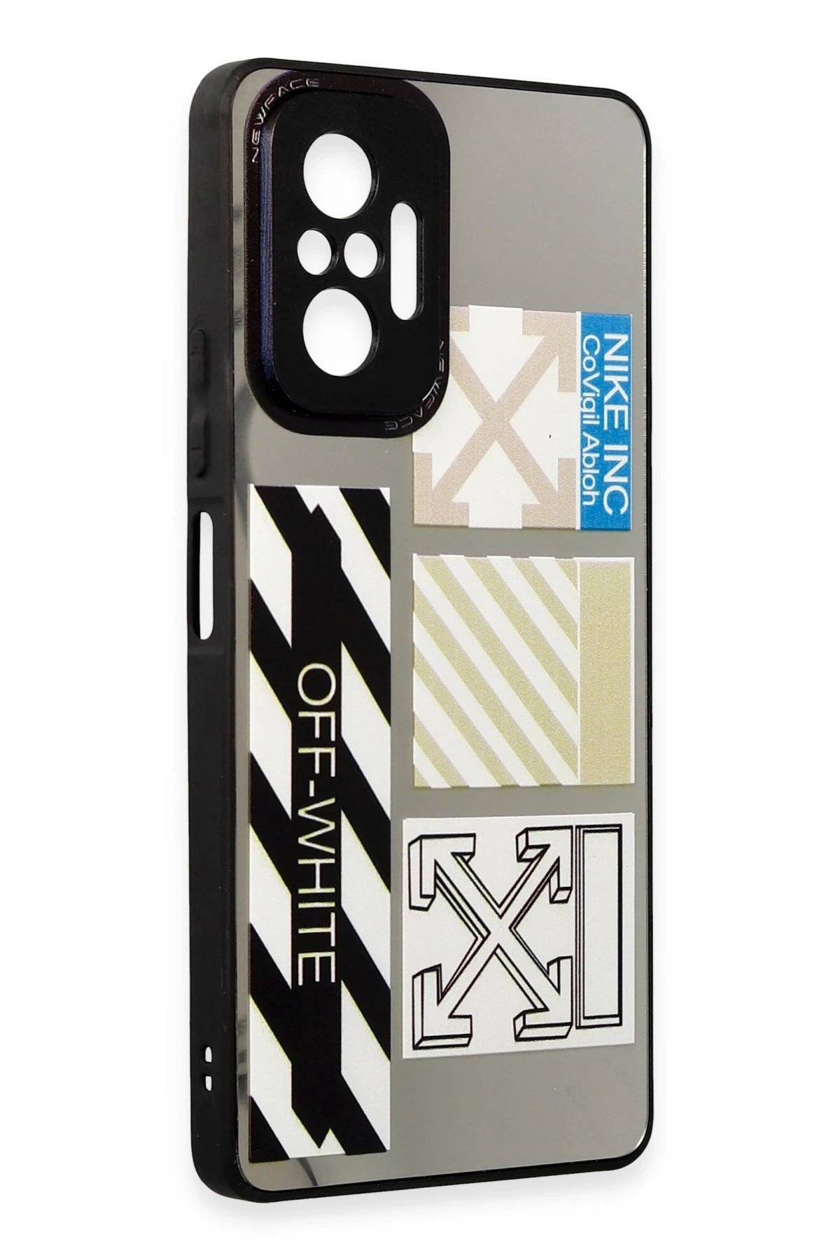 Newface Xiaomi Redmi Note 10 Pro Kılıf Mirror Desenli Kapak - Mirror - 6