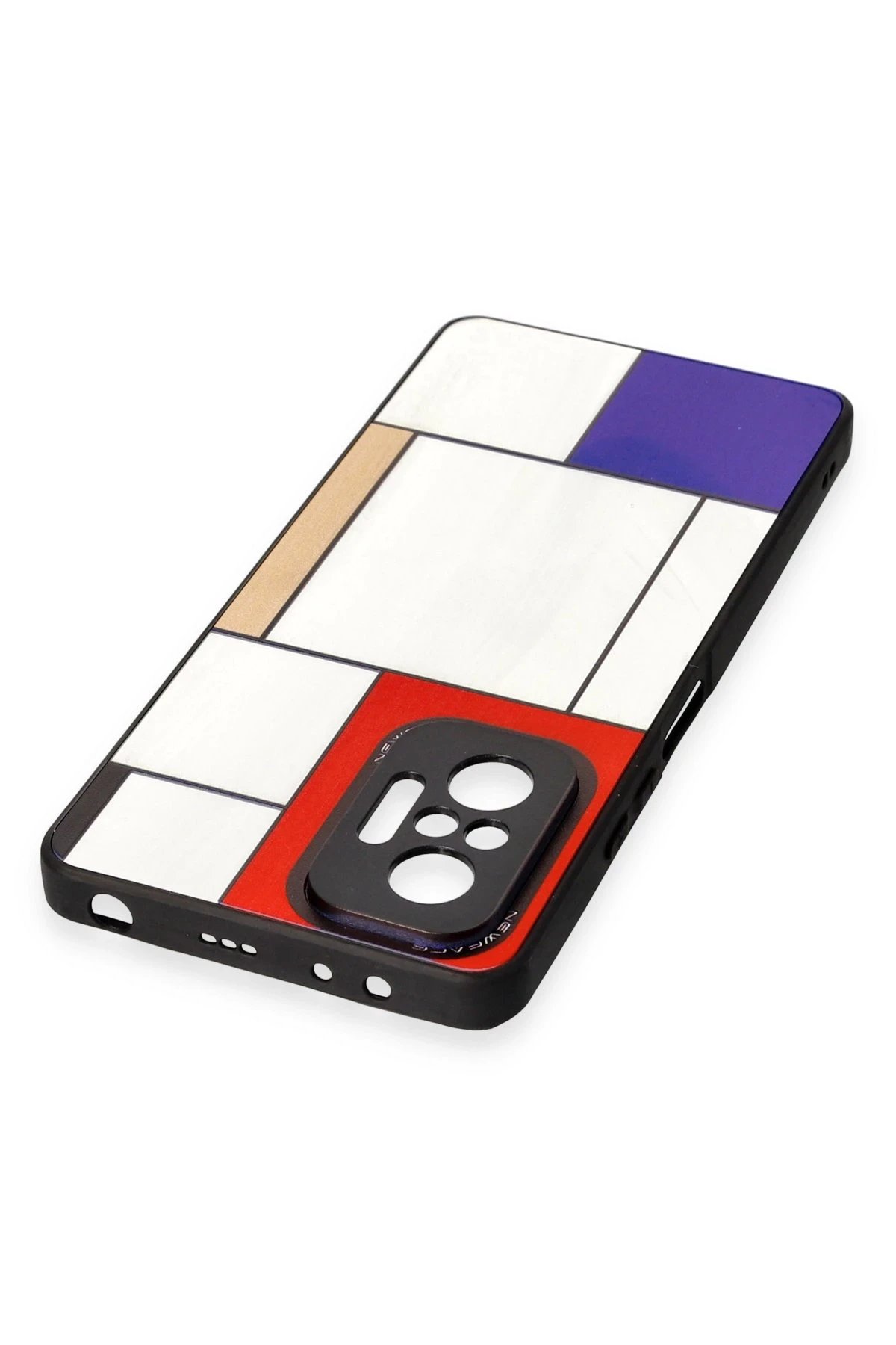 Newface Xiaomi Redmi Note 10 Pro Kılıf Mirror Desenli Kapak - Mirror - 9