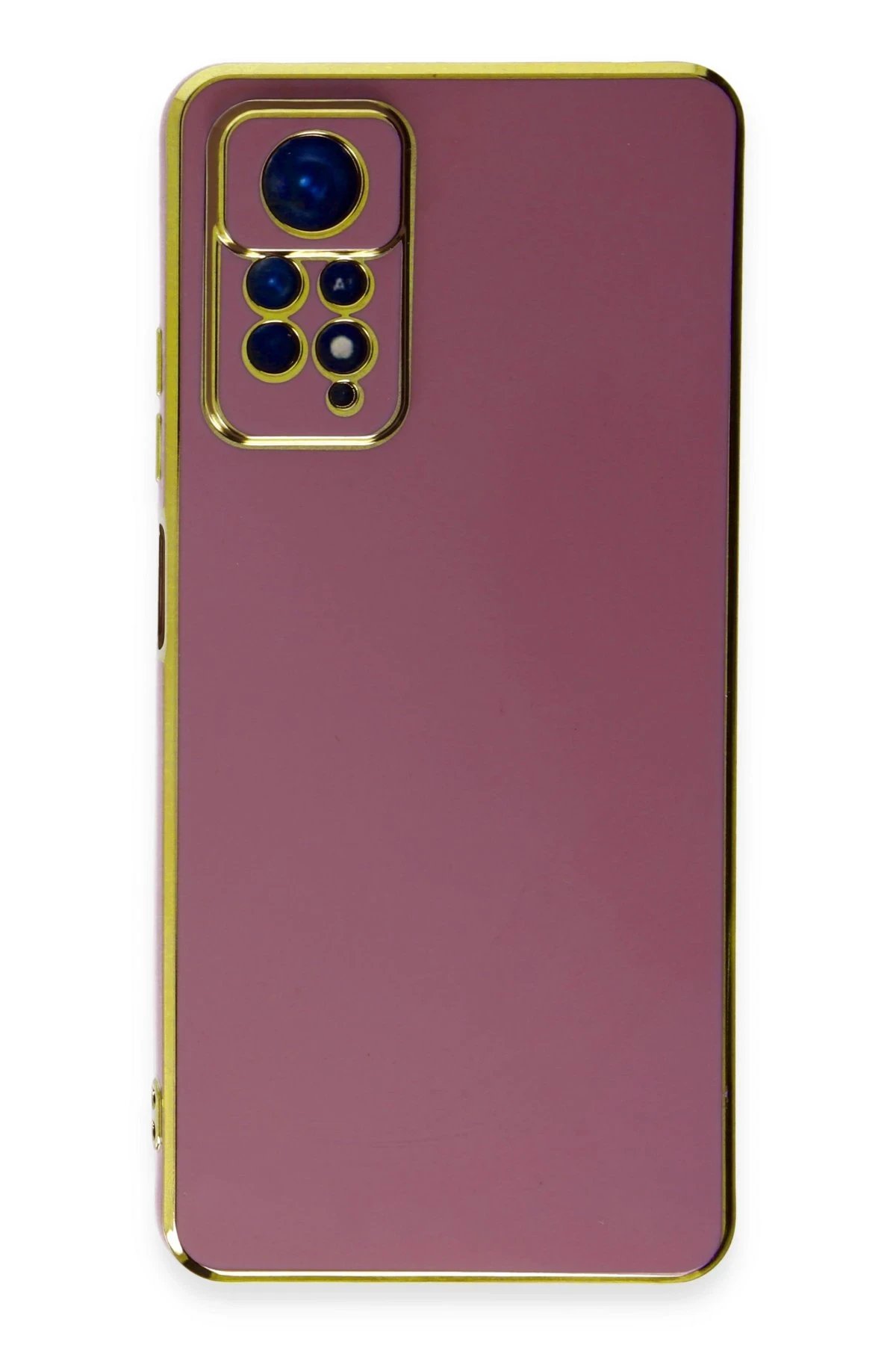 Newface Xiaomi Redmi Note 11 Kılıf Volet Silikon - Kırmızı