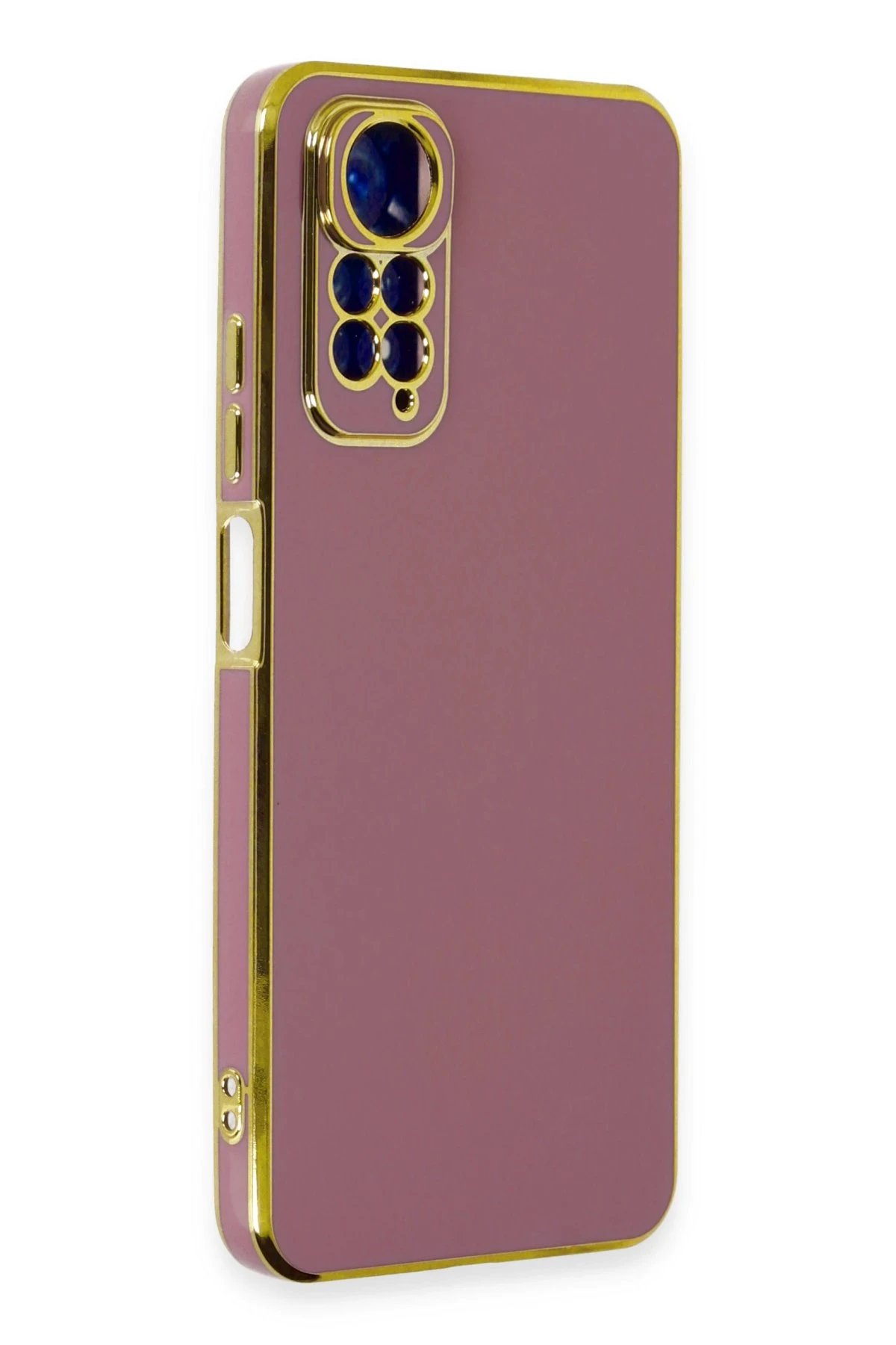 Newface Xiaomi Redmi Note 11 Kılıf Volet Silikon - Kırmızı