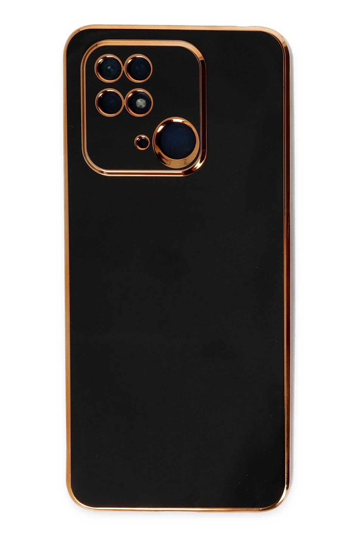 Newface Xiaomi Redmi 10C Kılıf Volet Silikon - Siyah