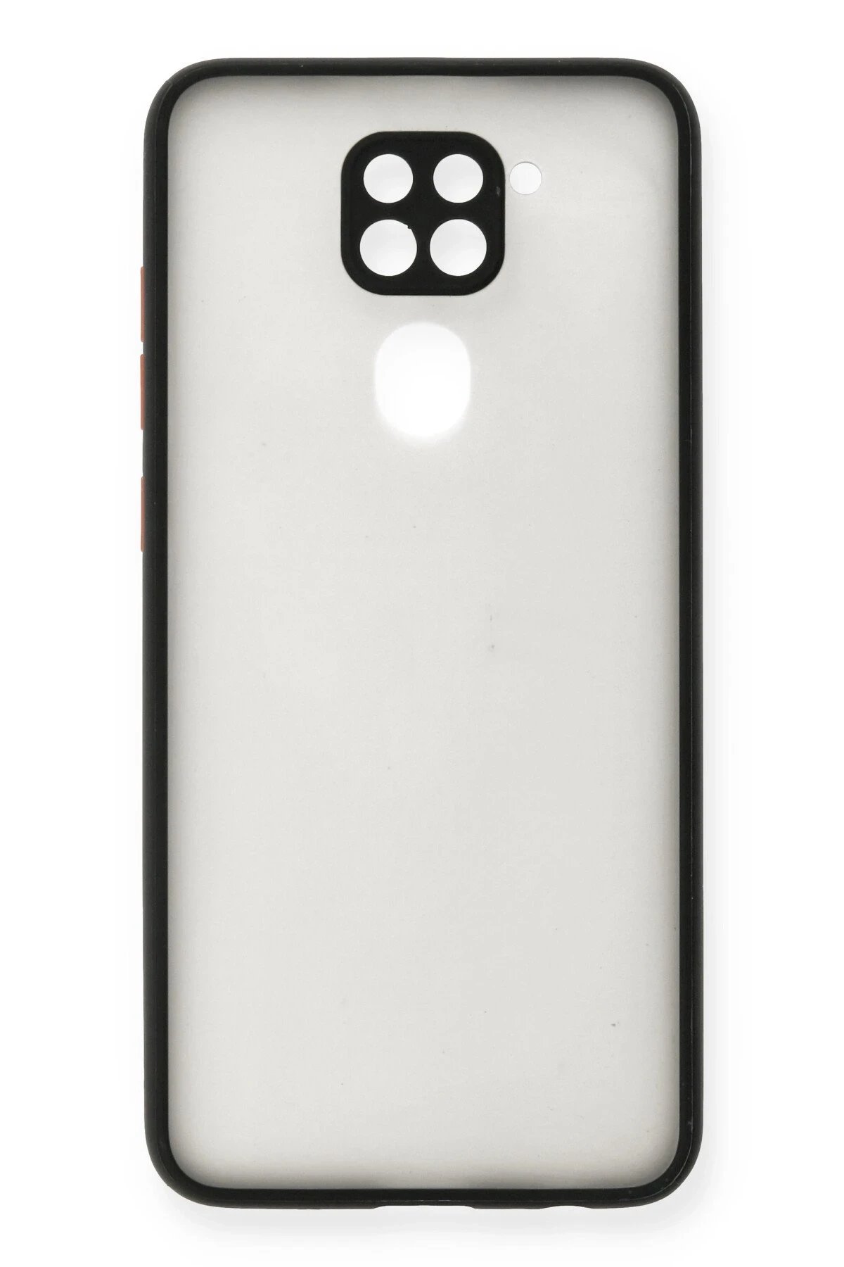 Newface Xiaomi Redmi Note 9 Kılıf Montreal Silikon Kapak - Siyah