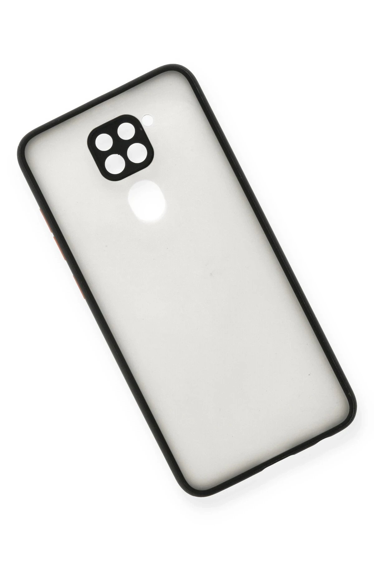 Newface Xiaomi Redmi Note 9 Kılıf Montreal Silikon Kapak - Siyah