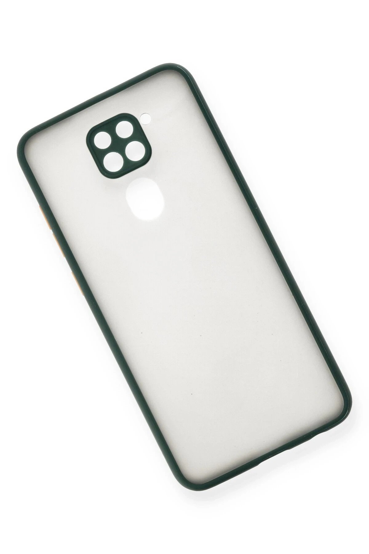 Newface Xiaomi Redmi Note 9 Kılıf Montreal Silikon Kapak - Yeşil