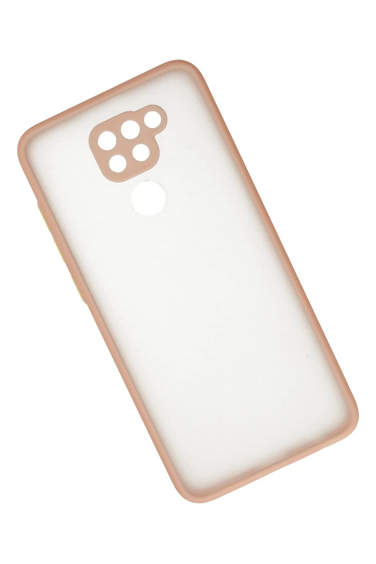 Newface Xiaomi Redmi Note 9 Kılıf Montreal Silikon Kapak - Pembe