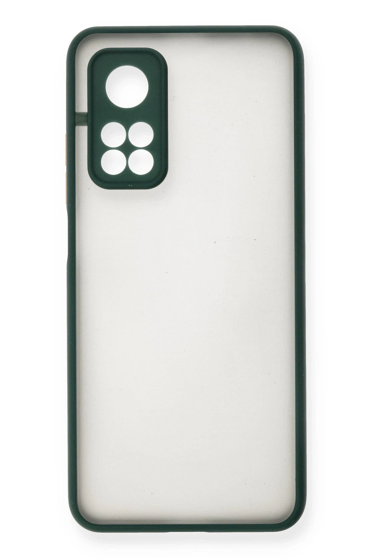 Newface Xiaomi Mi 10T Kılıf Montreal Silikon Kapak - Yeşil