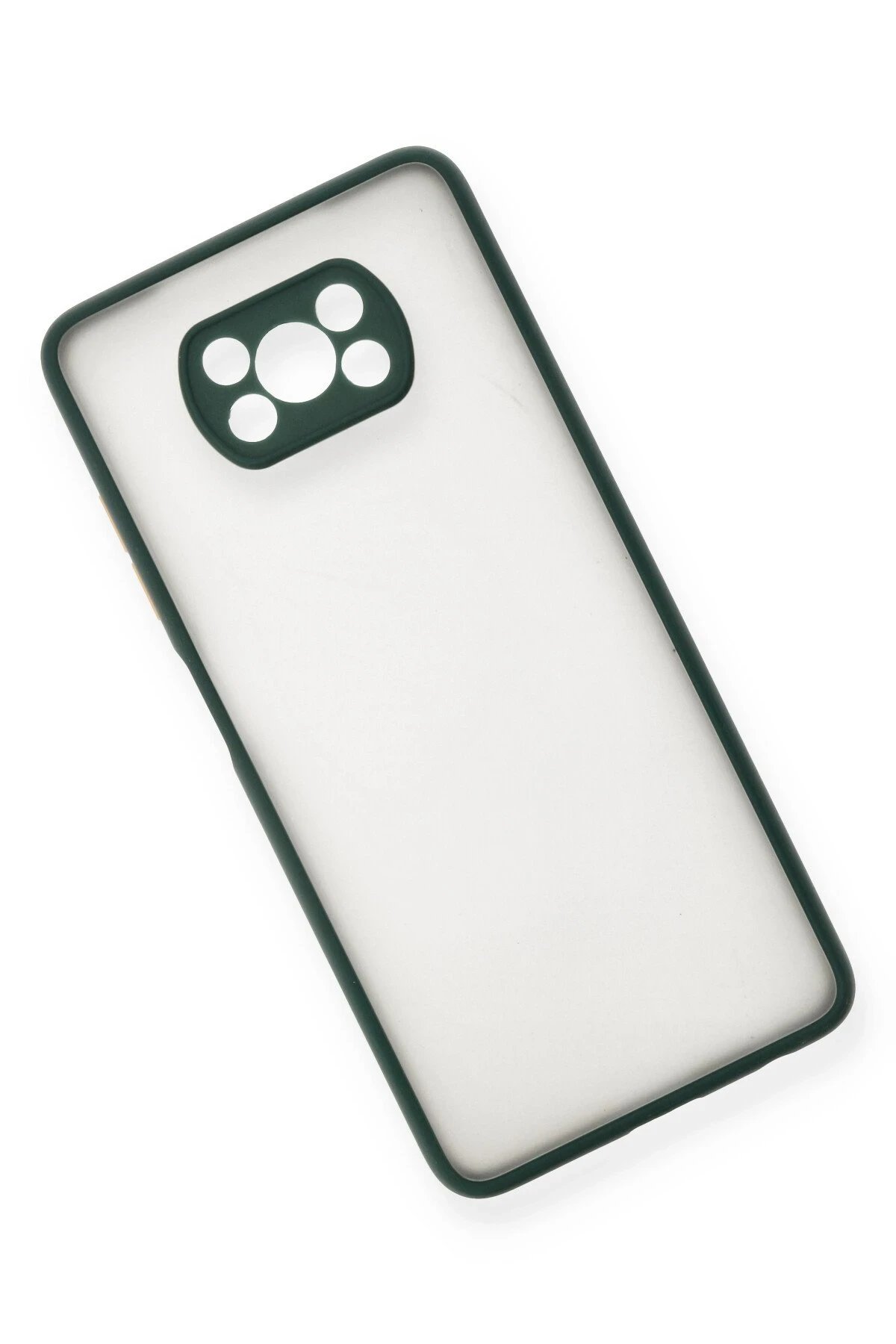 Newface Xiaomi Pocophone X3 Kılıf Montreal Silikon Kapak - Yeşil