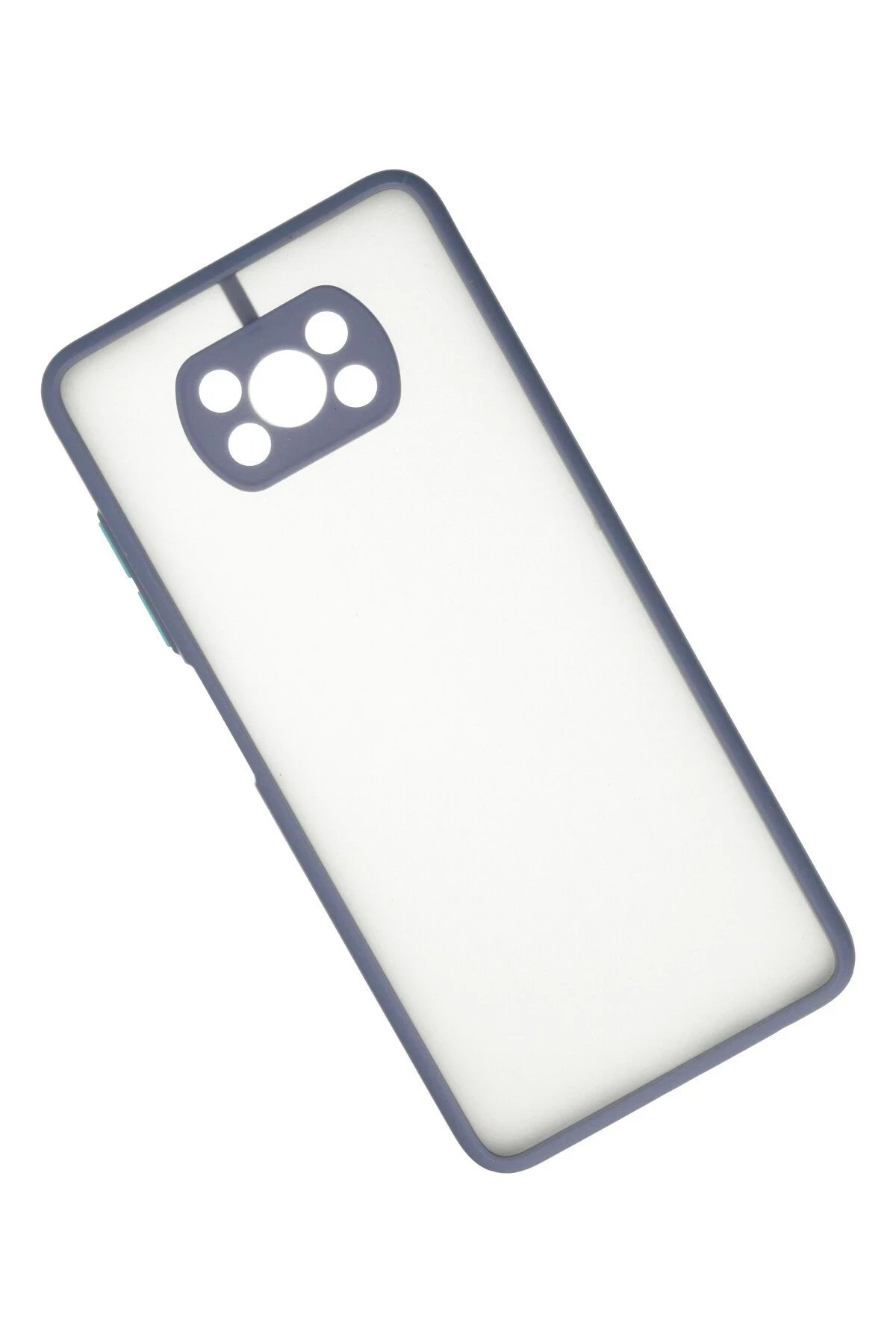 Newface Xiaomi Pocophone X3 Kılıf Montreal Silikon Kapak - Gri