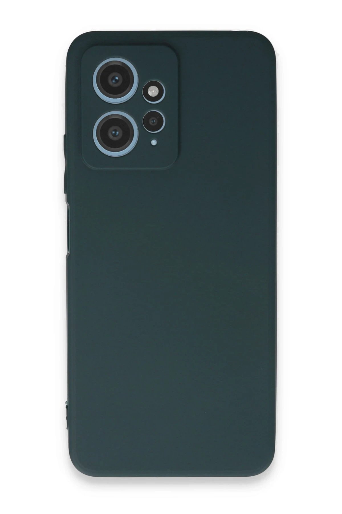 Newface Xiaomi Redmi Note 12 4G Kılıf First Silikon - Koyu Yeşil