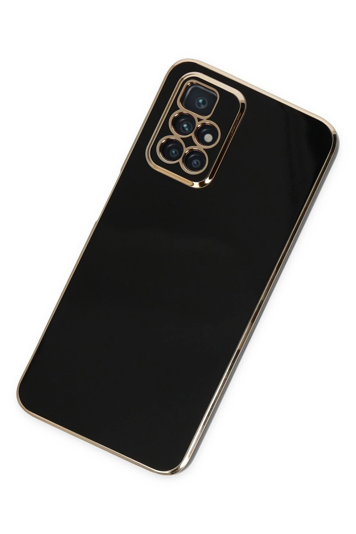 Newface Xiaomi Redmi 10 2022 Kılıf Volet Silikon - Siyah