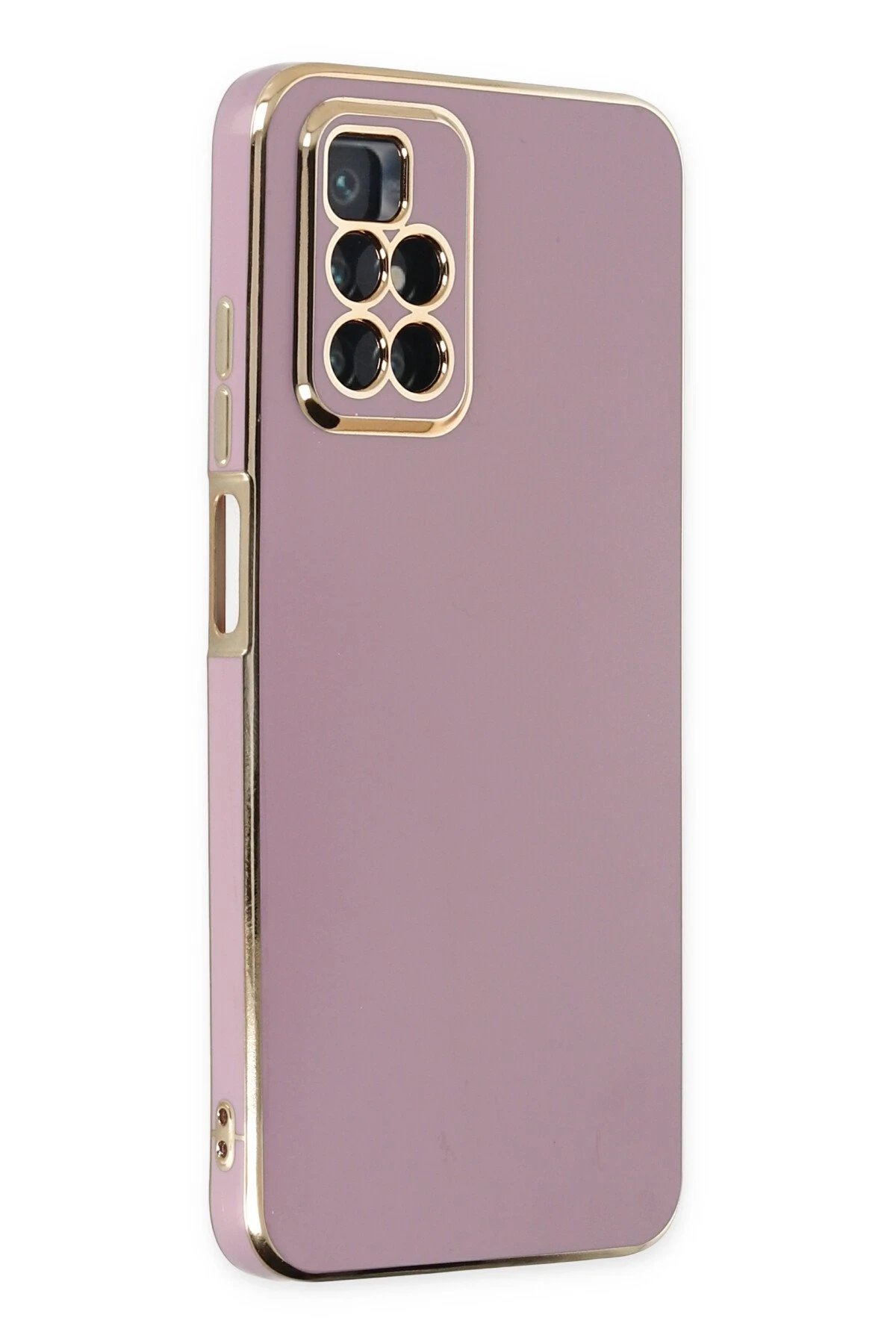 Newface Xiaomi Redmi 10 2022 Kılıf Volet Silikon - Mor