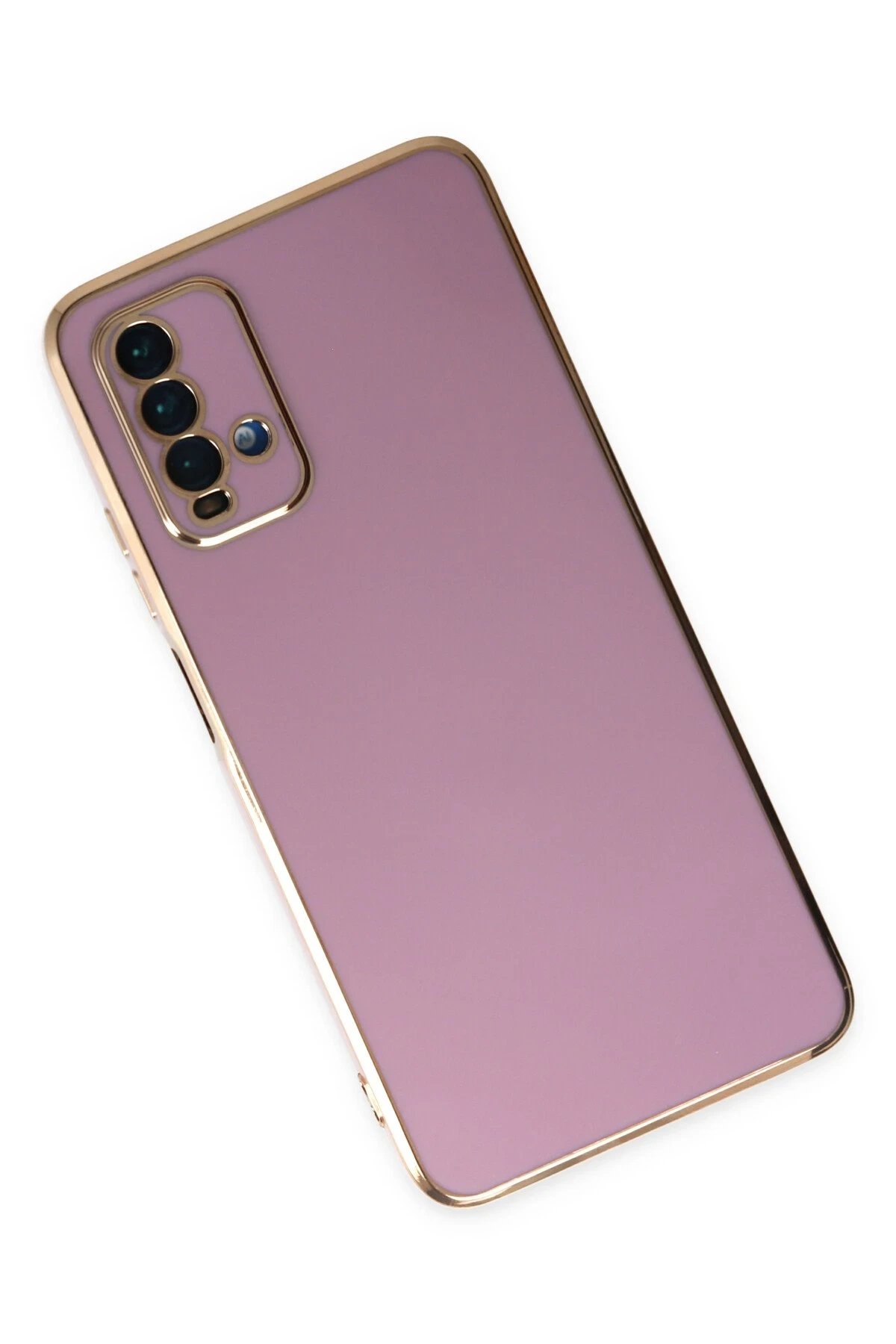 Newface Xiaomi Redmi 9T Kılıf Volet Silikon - Mor